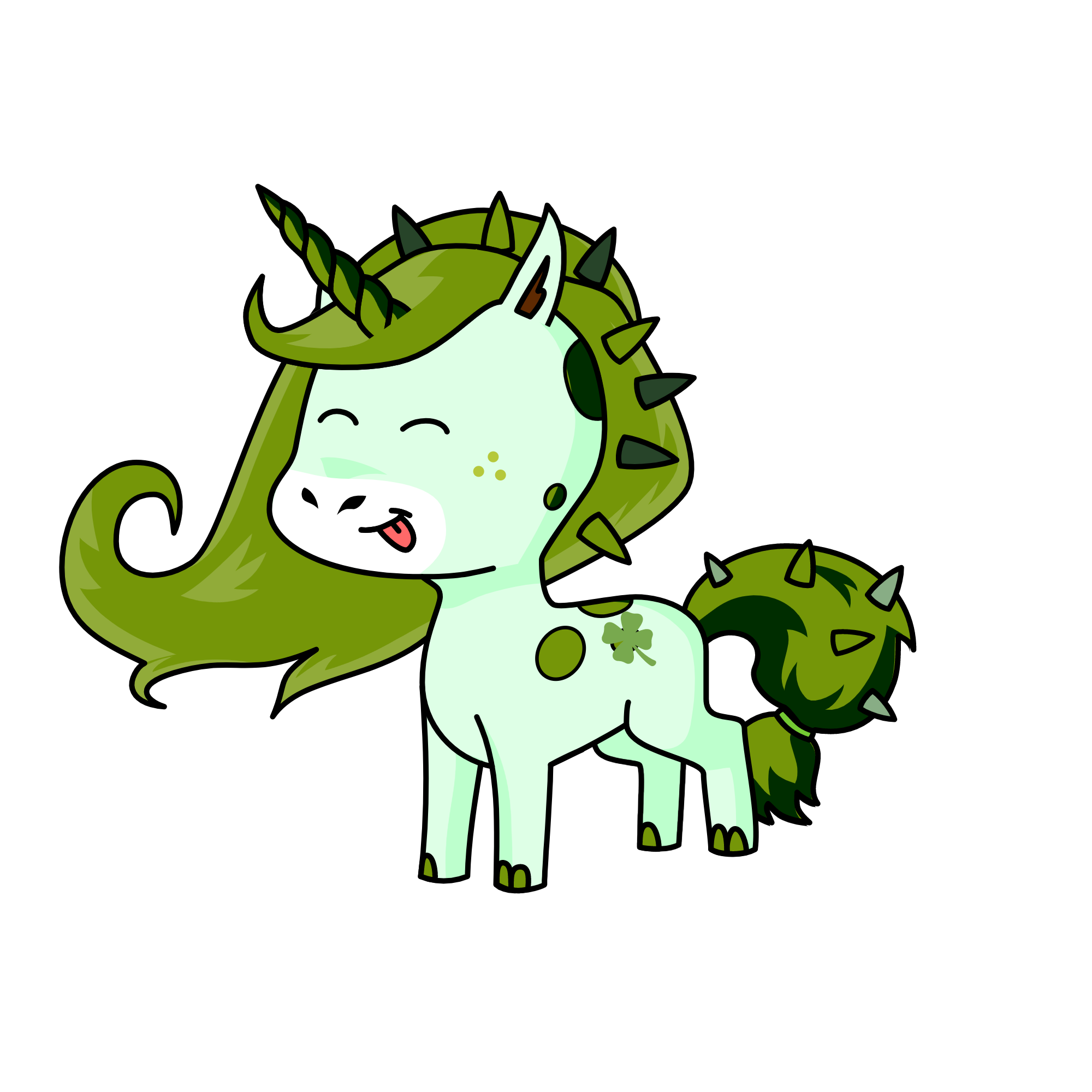 Oxyphon, the unicorn