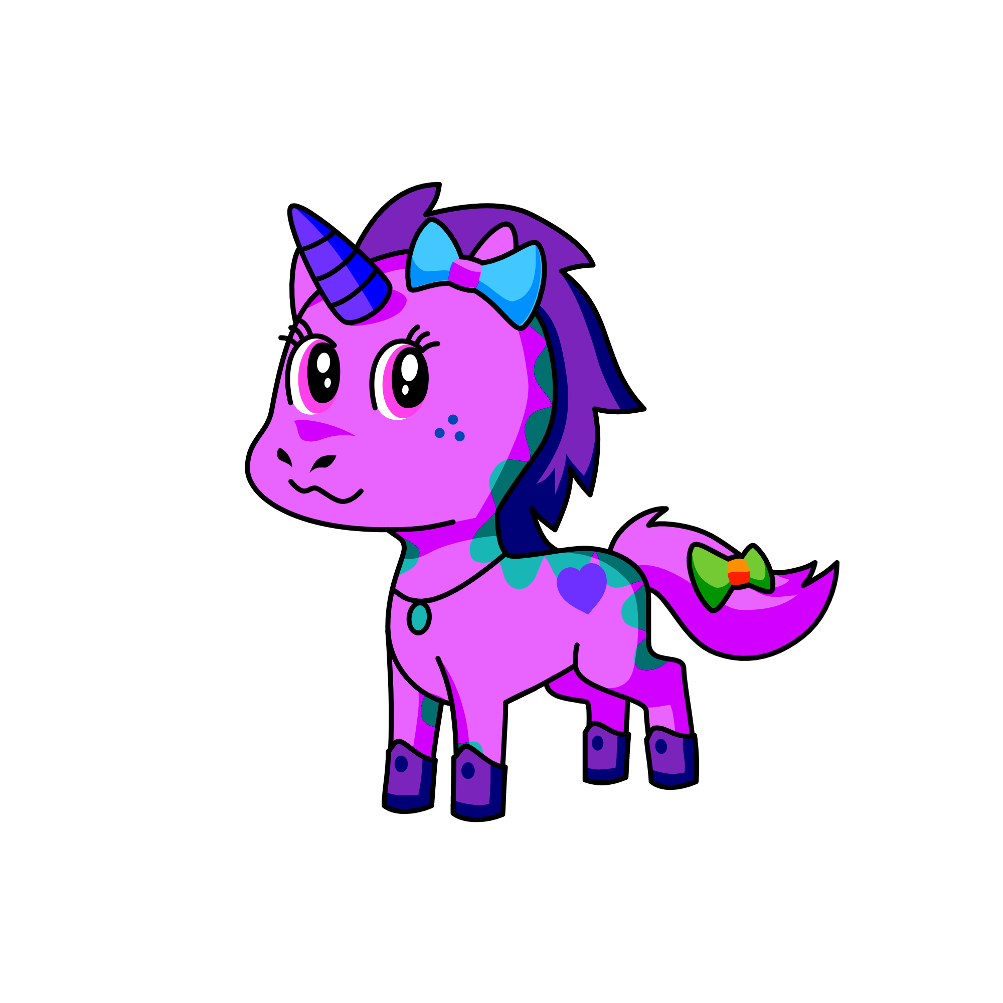 olly, the unicorn