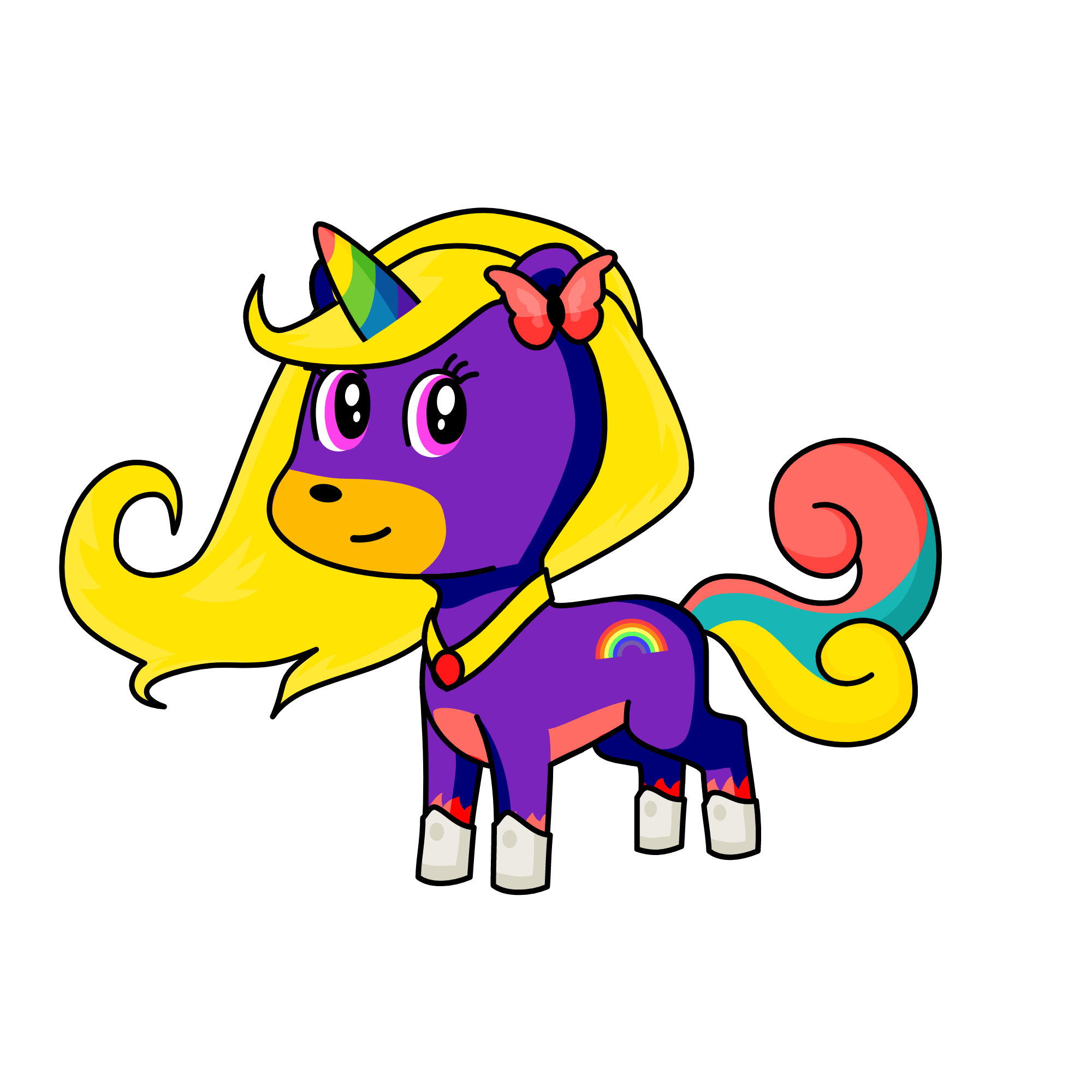 hunaina, the unicorn