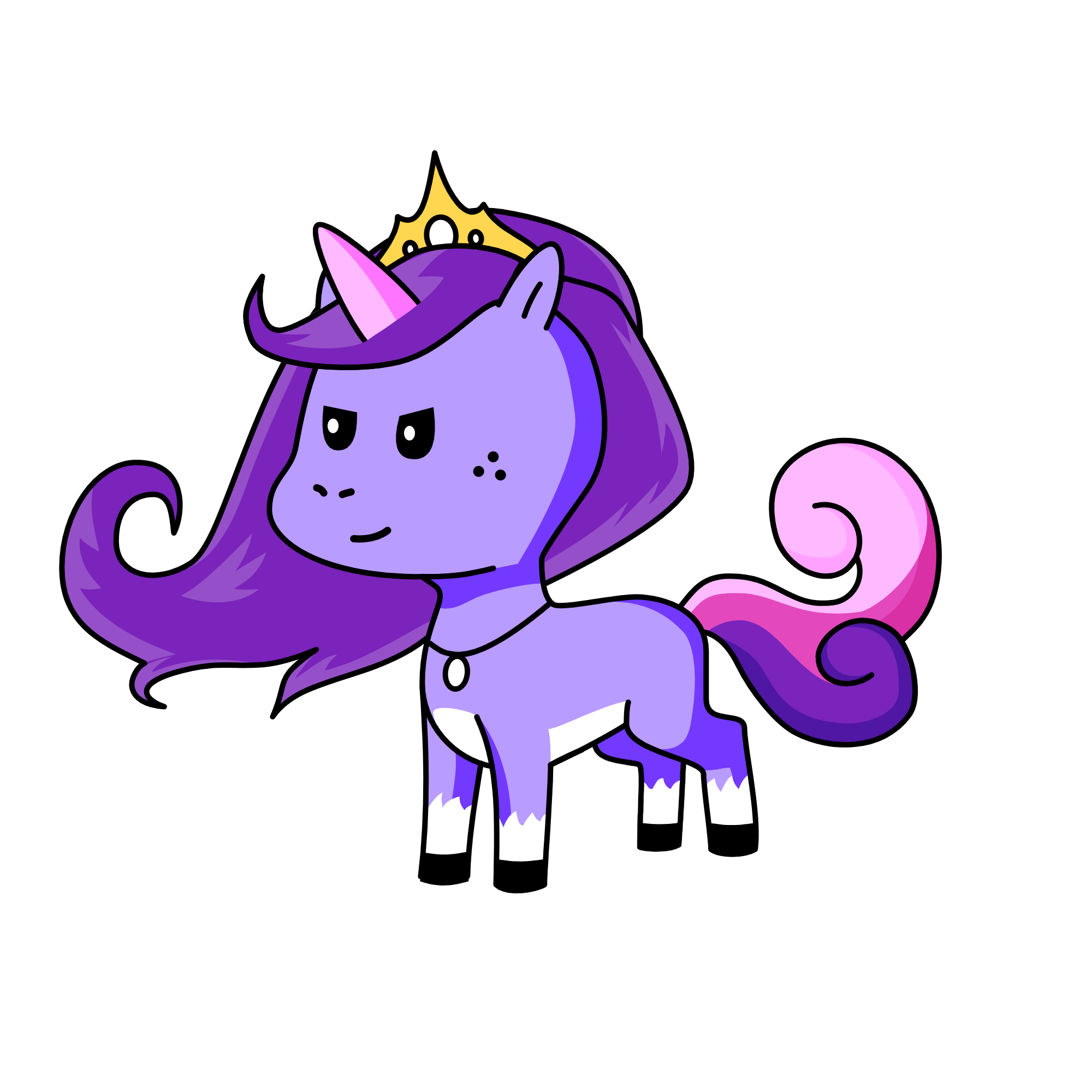 Princess Lilly, the unicorn