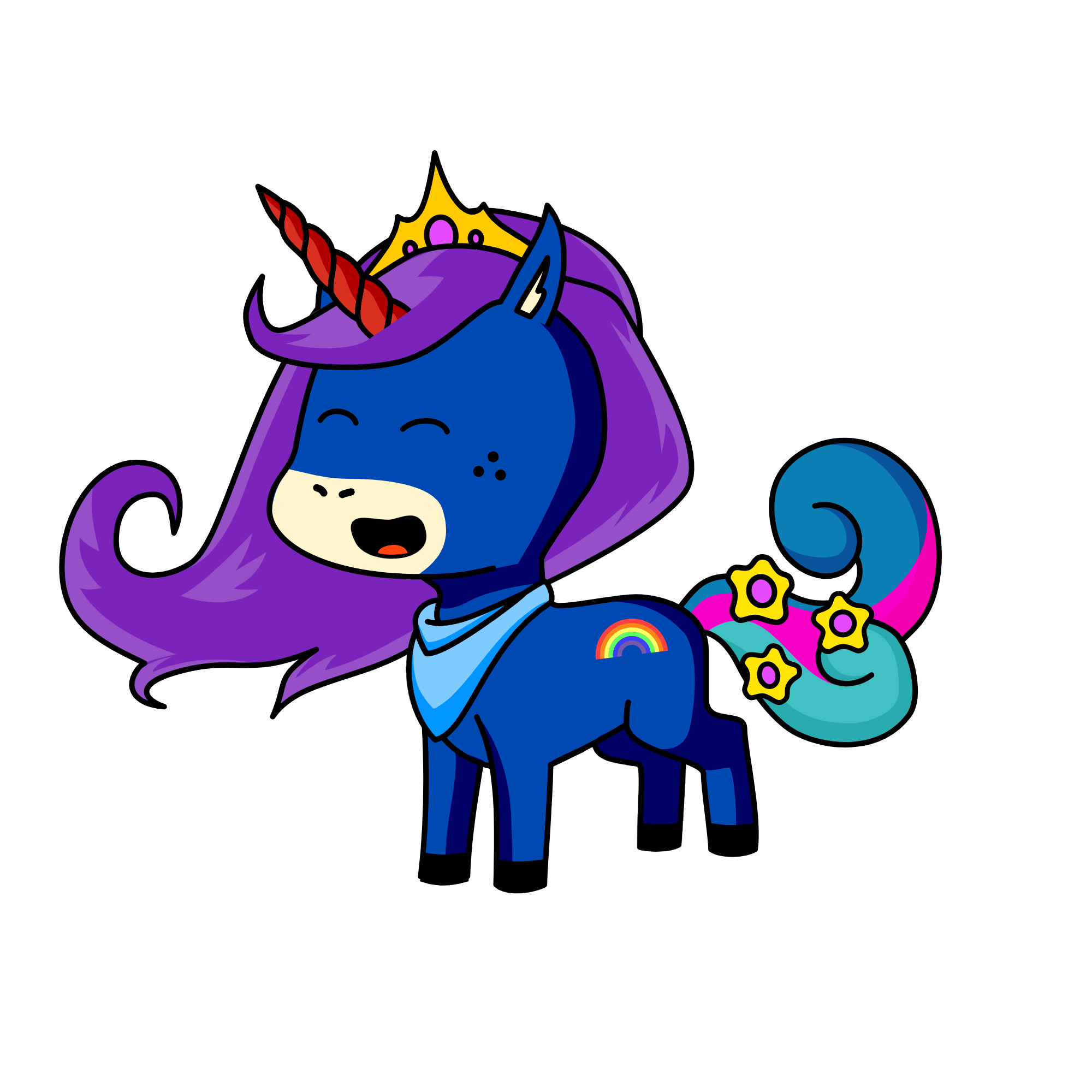 Cynthia, the unicorn