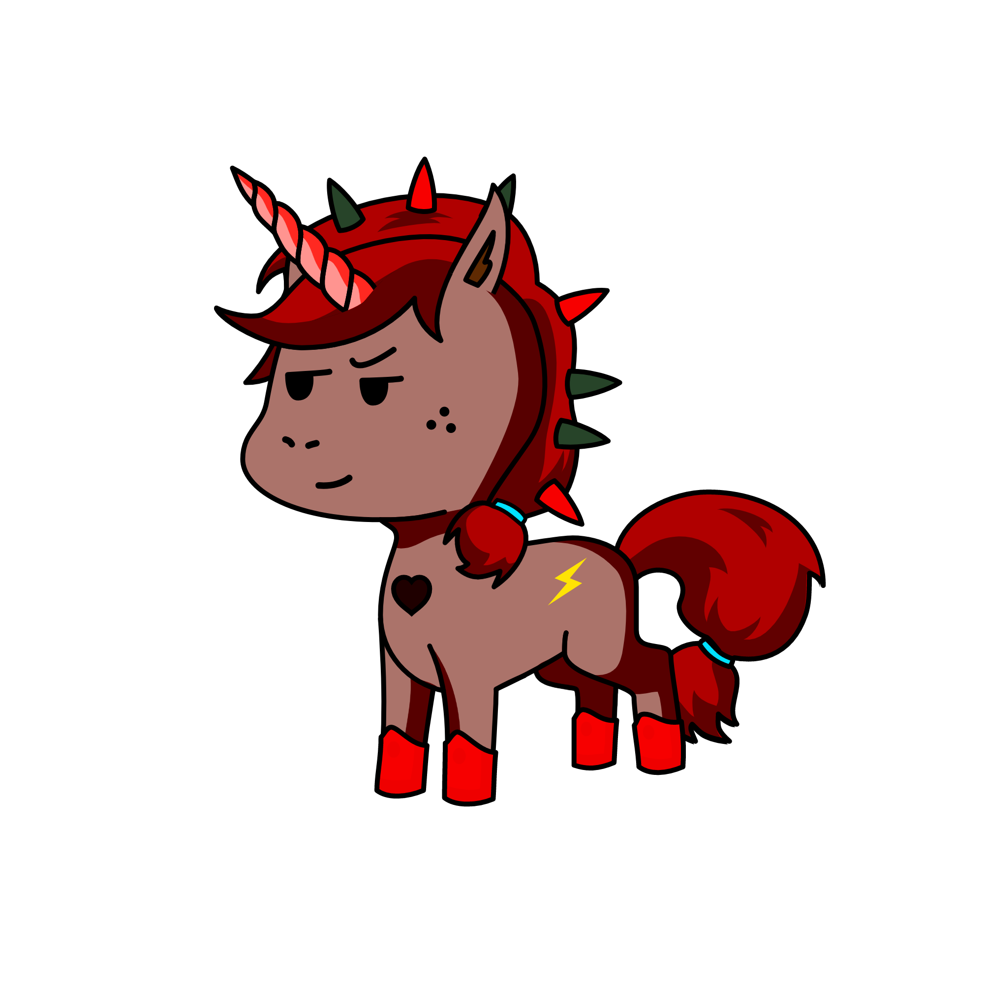 Rielle thebloodqueen, the unicorn