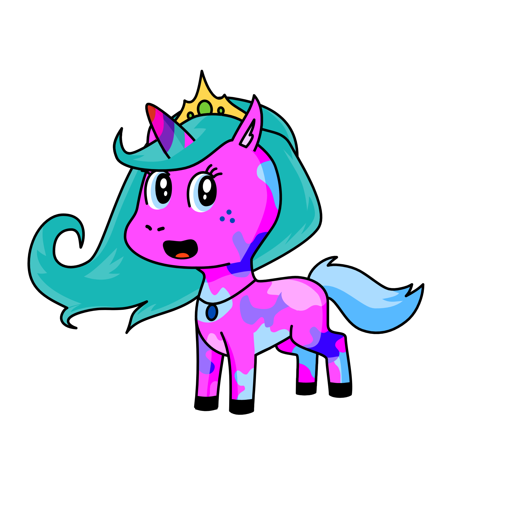 Moo-get, the unicorn
