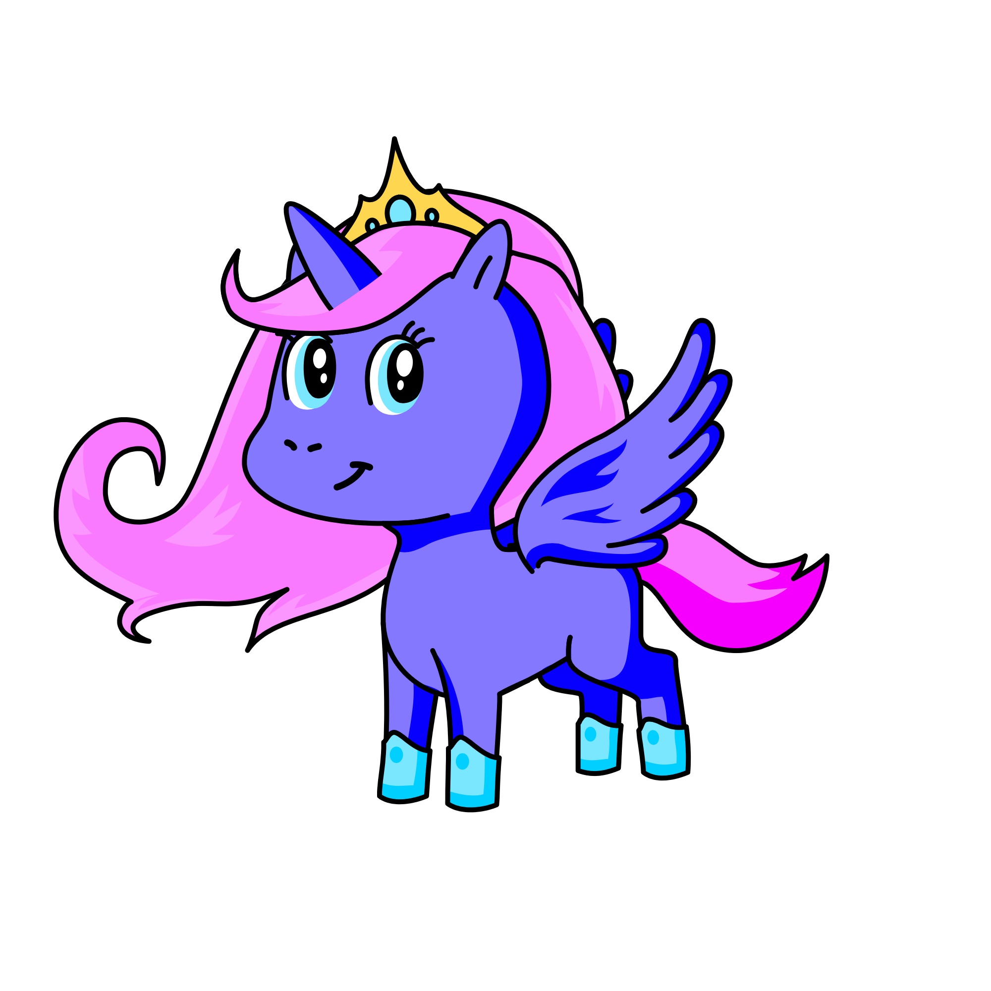 Twihglite, the unicorn