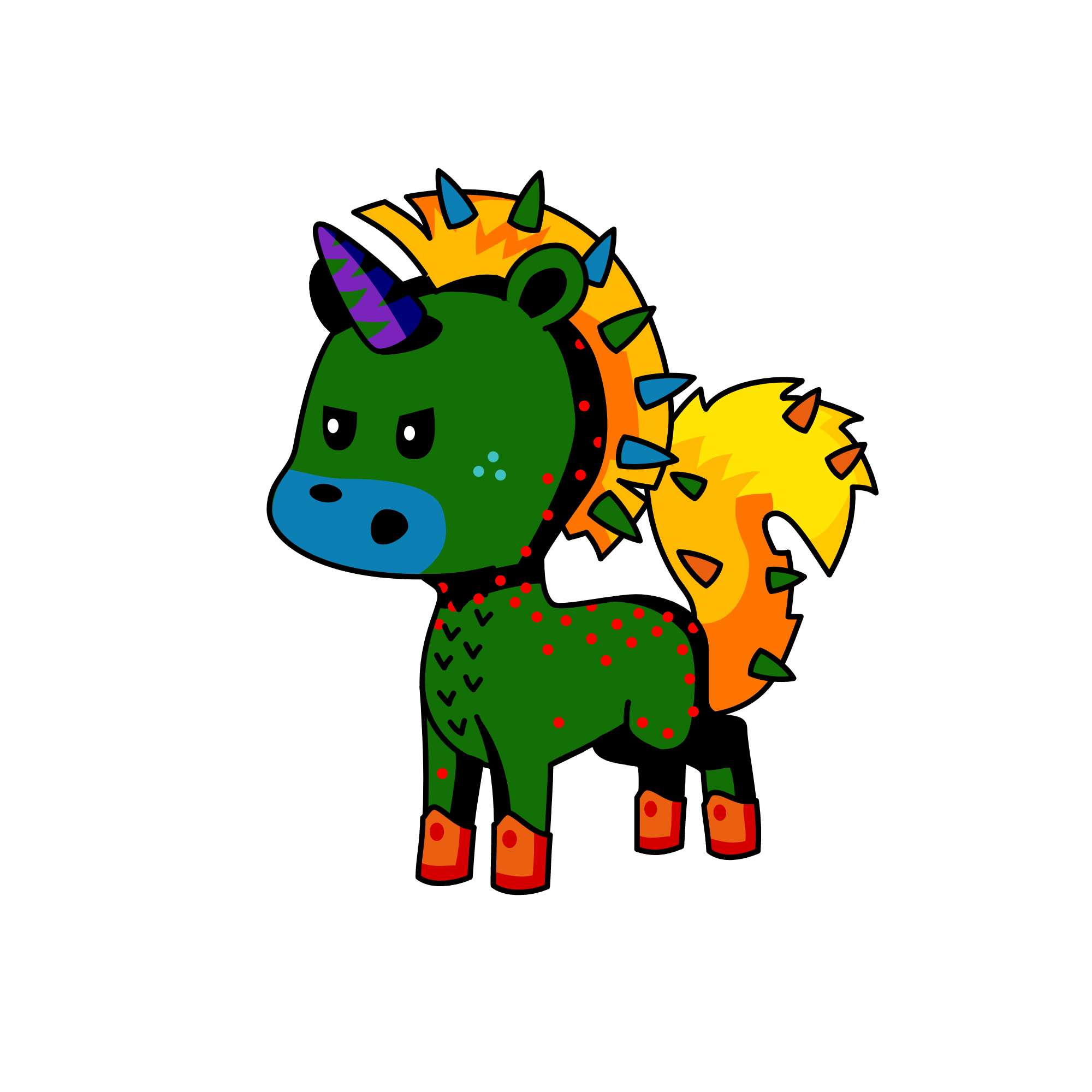 Liberty, the unicorn