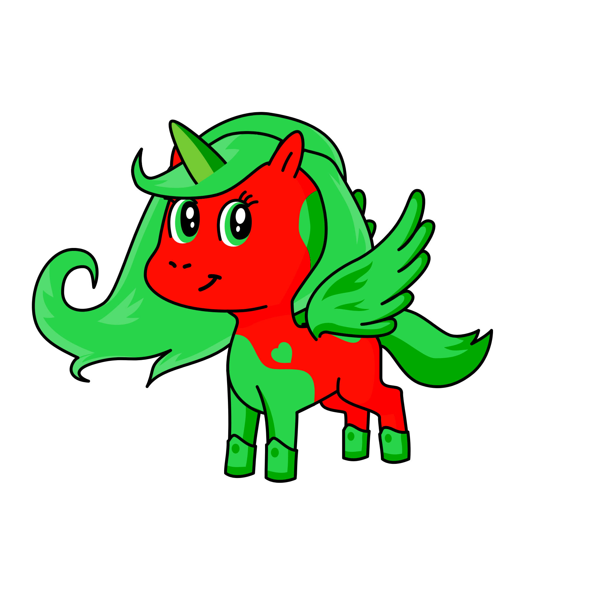 Ketchup, the unicorn