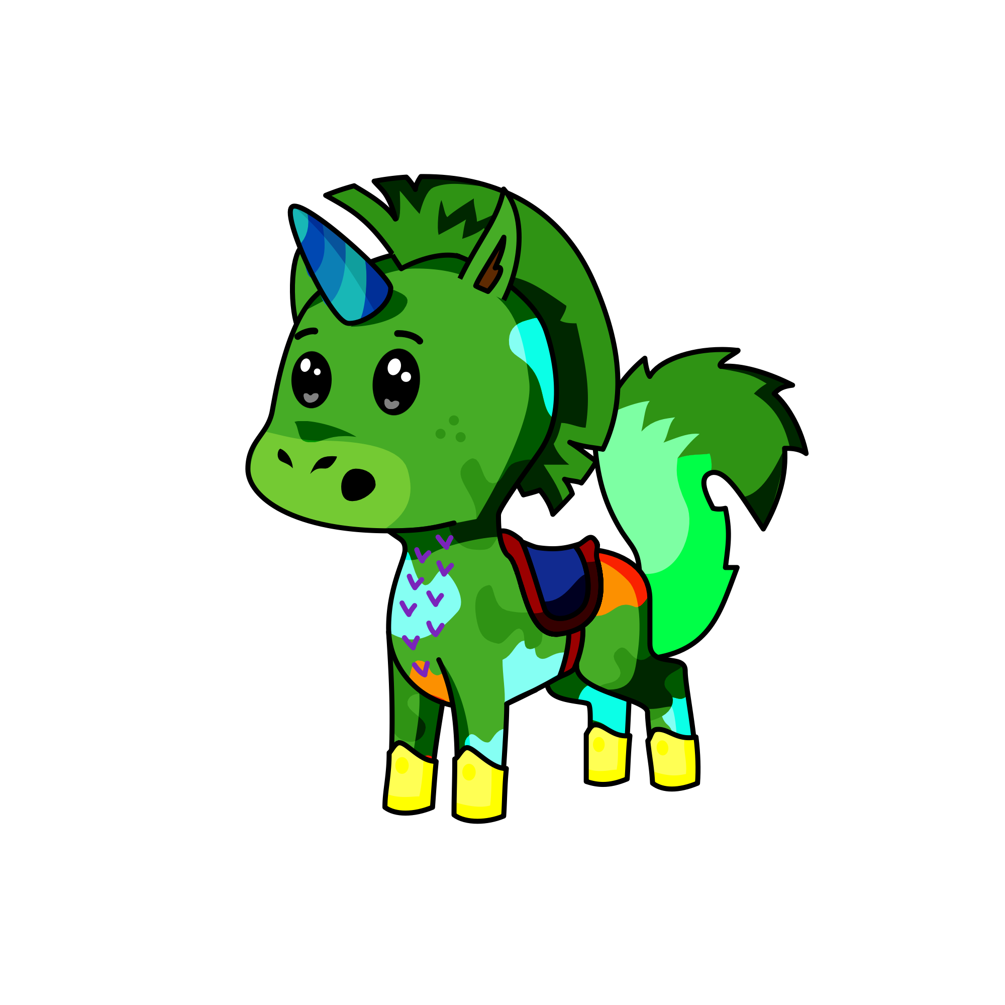 Goolli, the unicorn