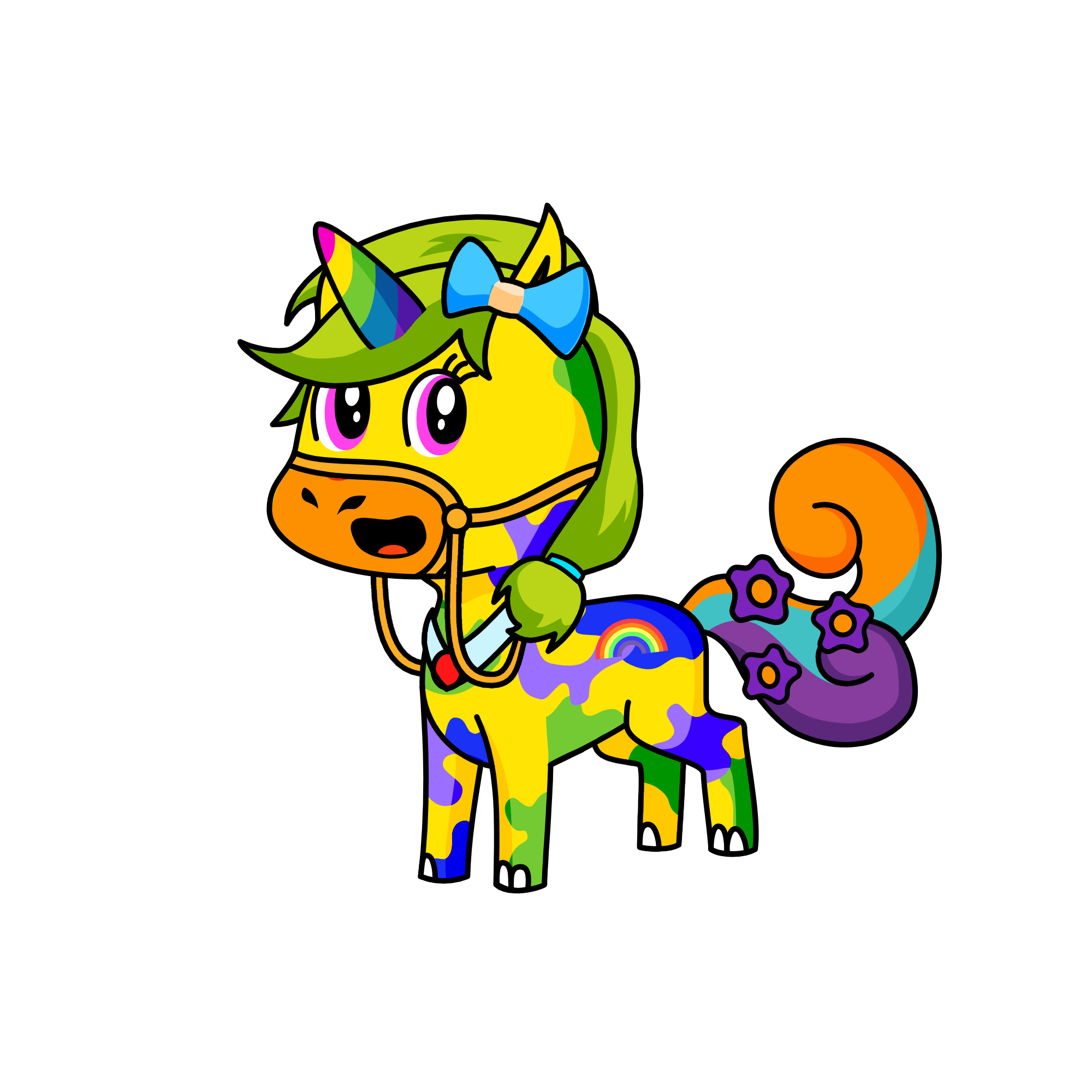 rainbow, the unicorn