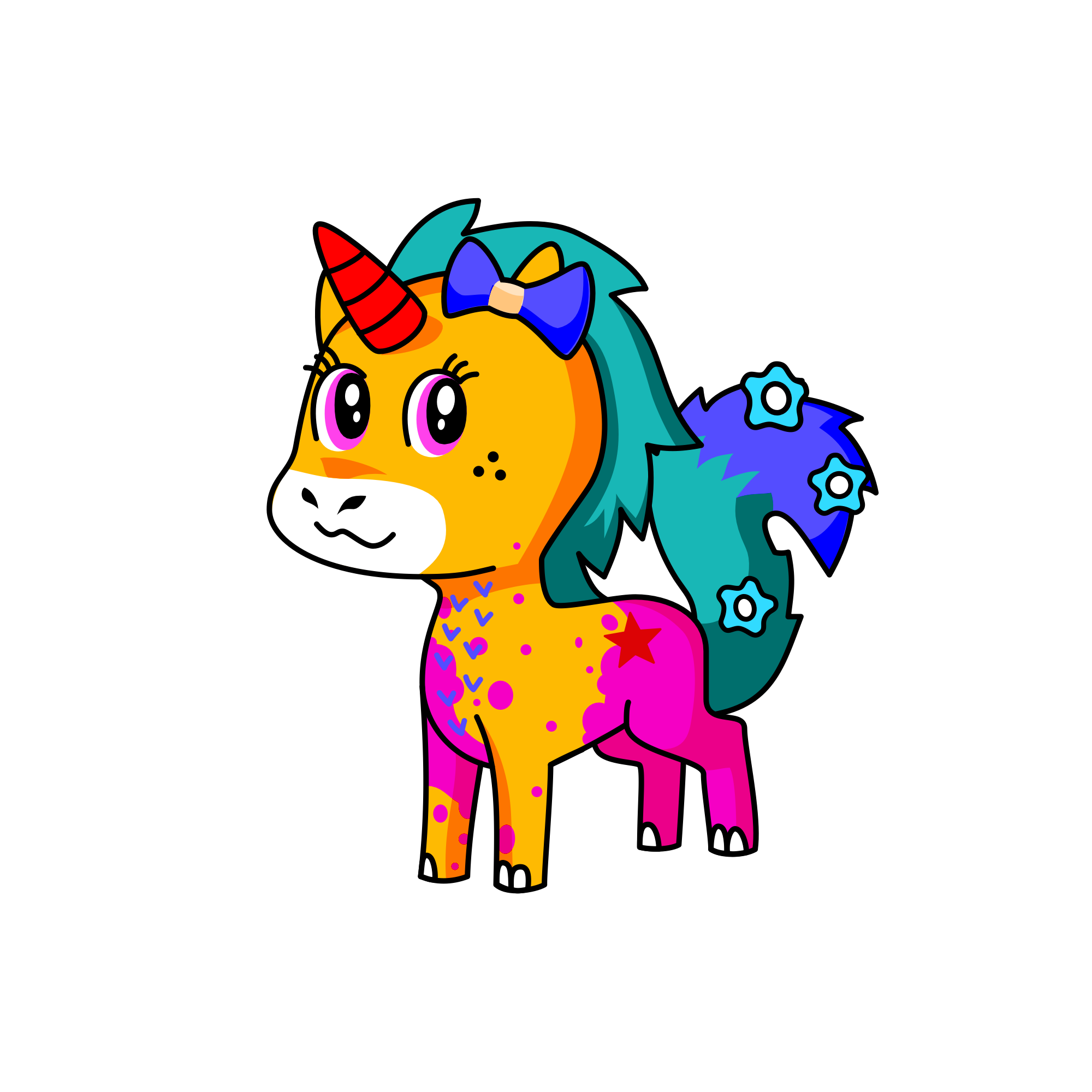 Doo, the unicorn