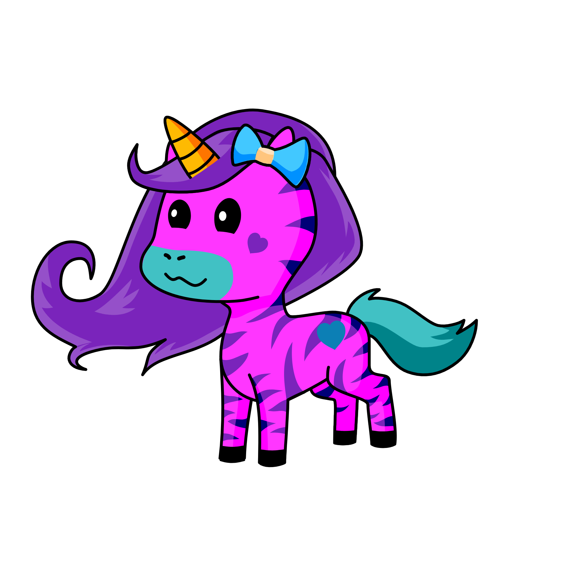 Claire, the unicorn