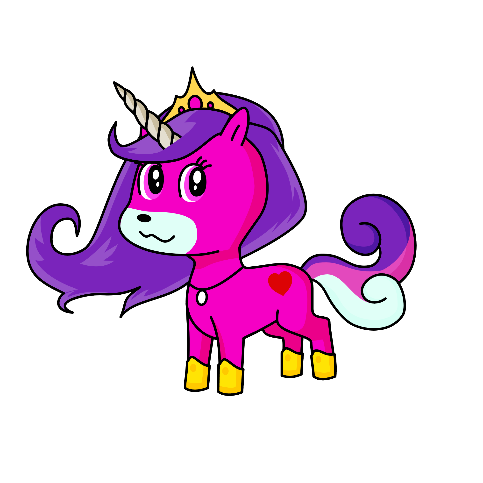 fofa, the unicorn
