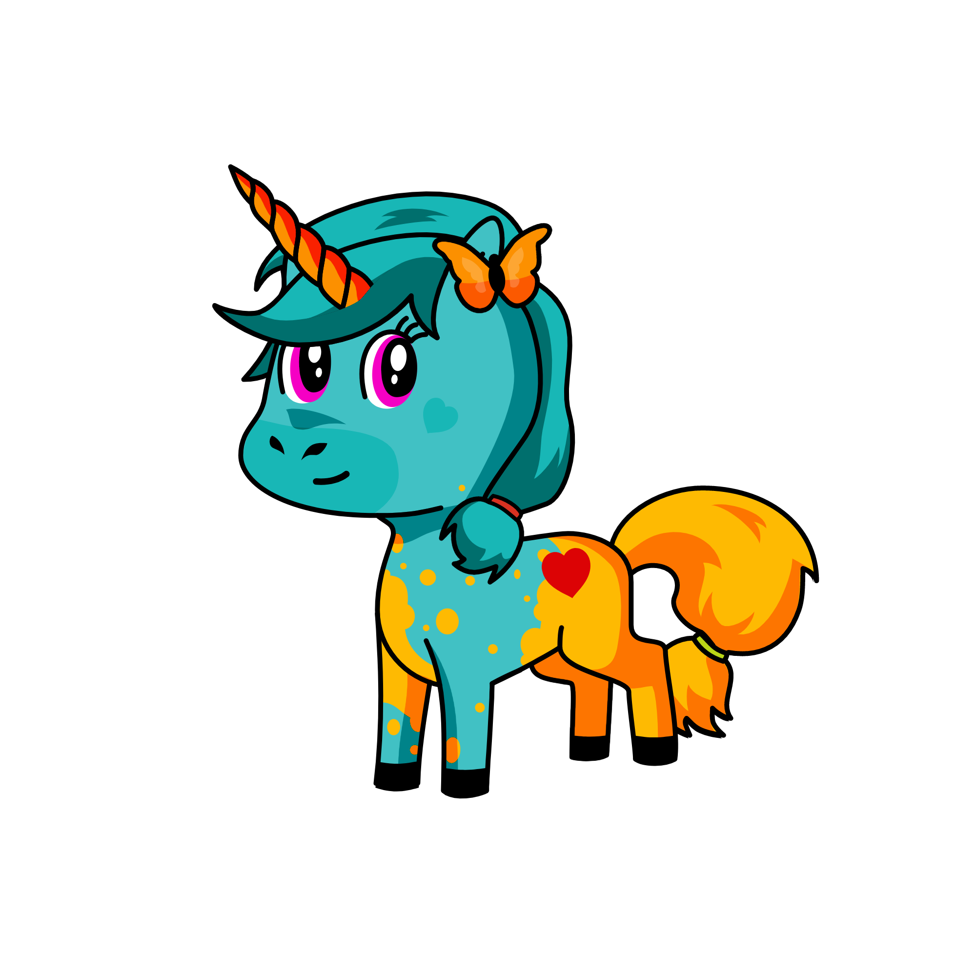 Splat!, the unicorn