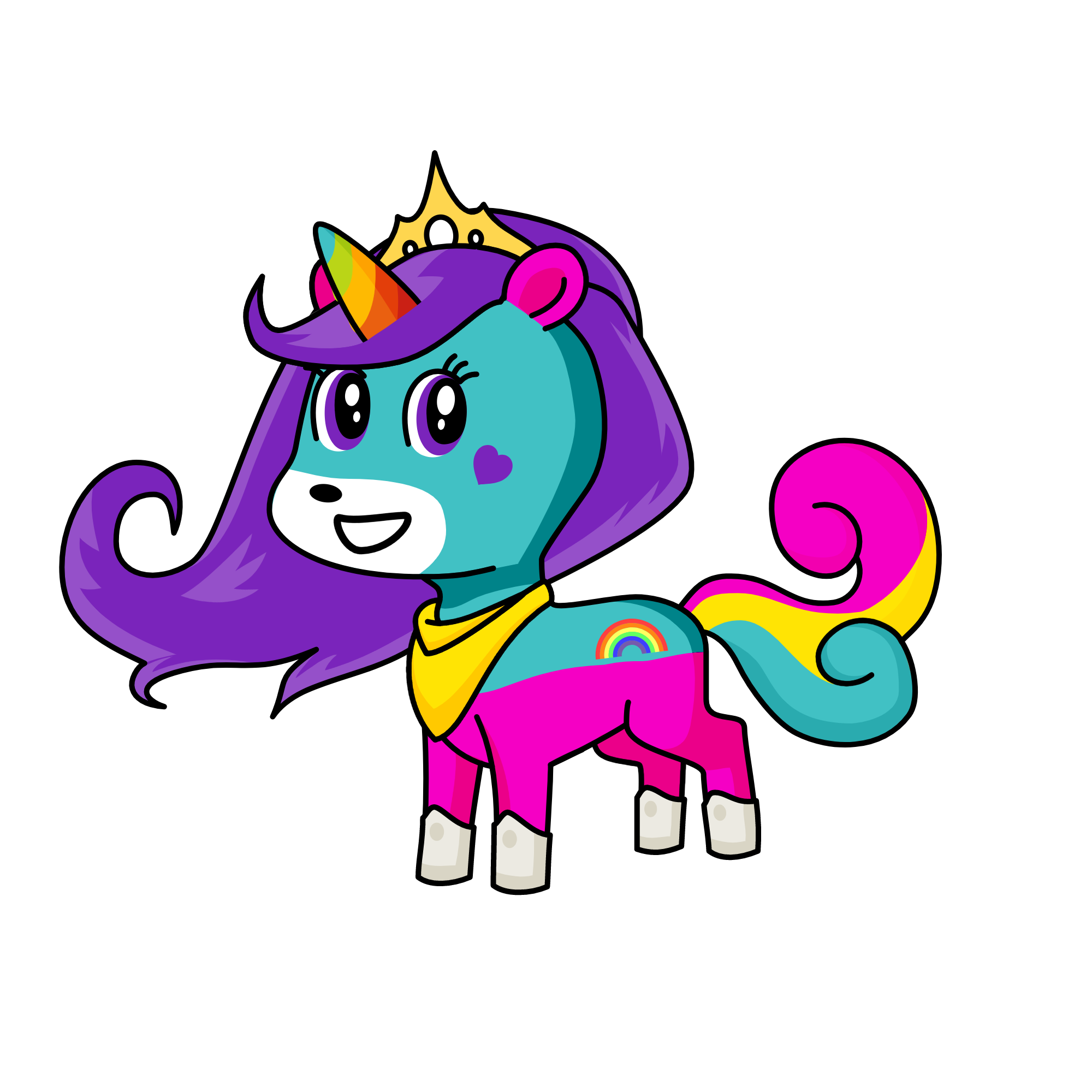 melon, the unicorn