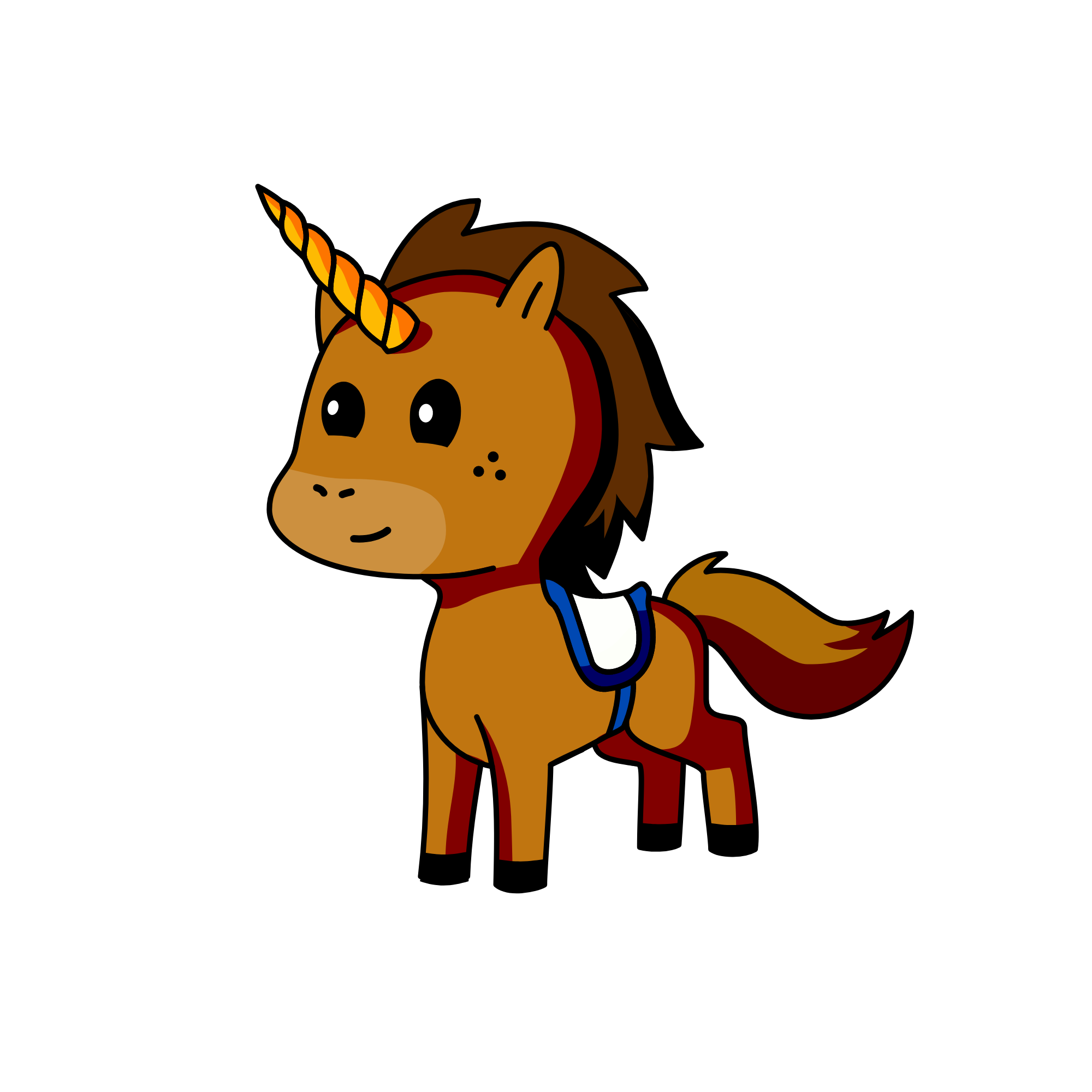 Little Thunder, the unicorn