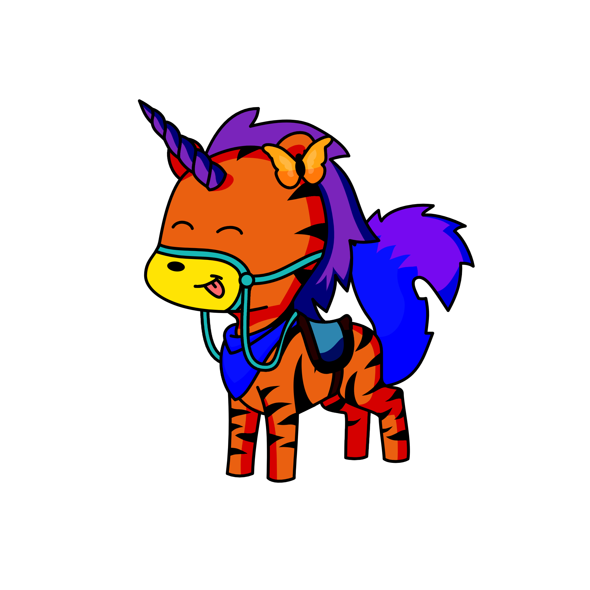 Tigger, the unicorn