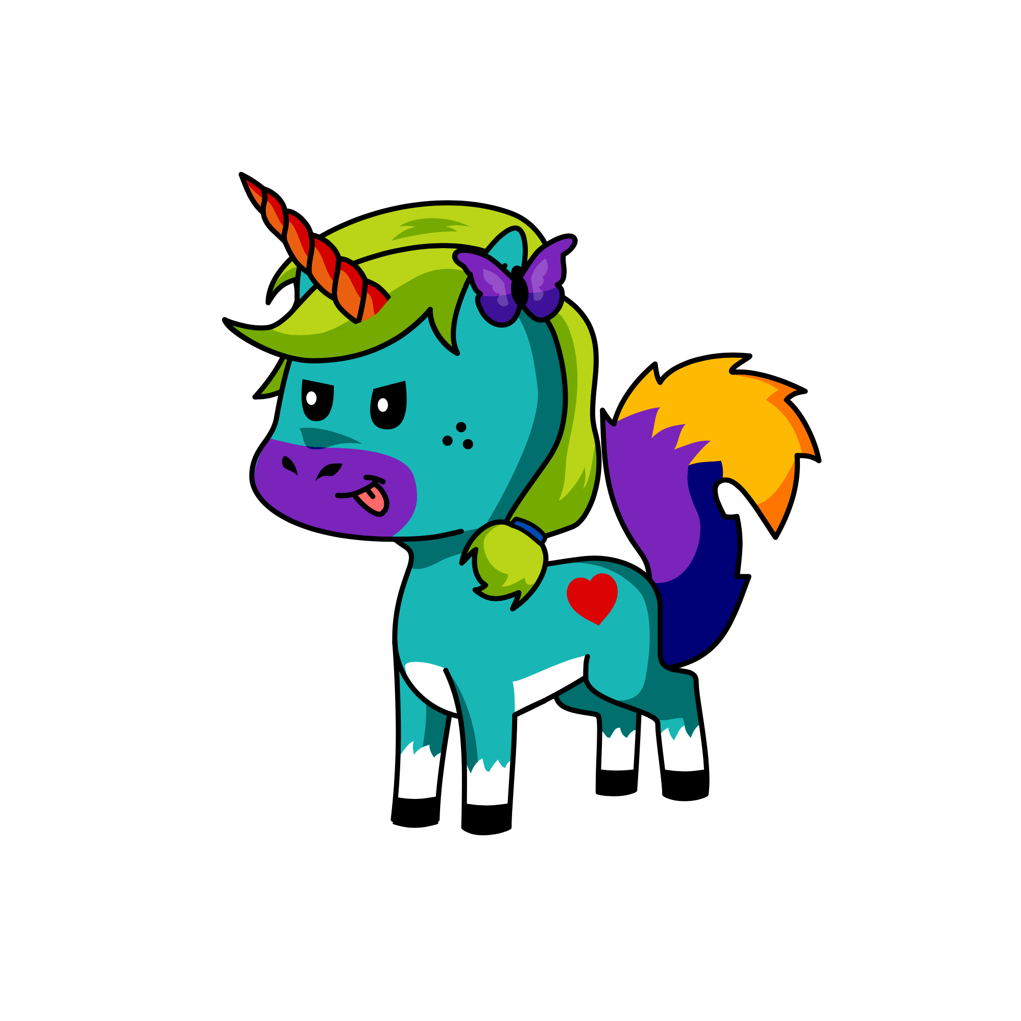 hame the ooooohhhhh, the unicorn