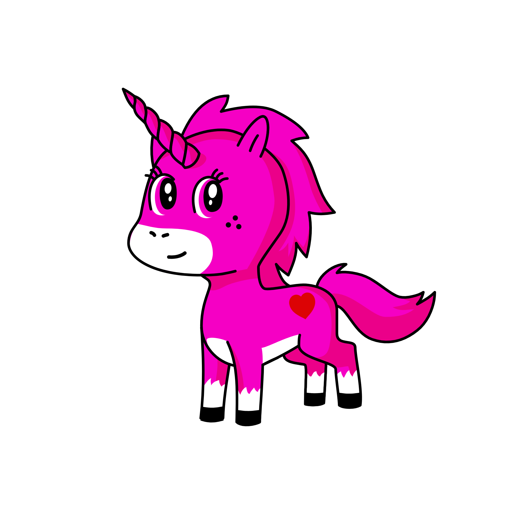 pinkie pie, the unicorn