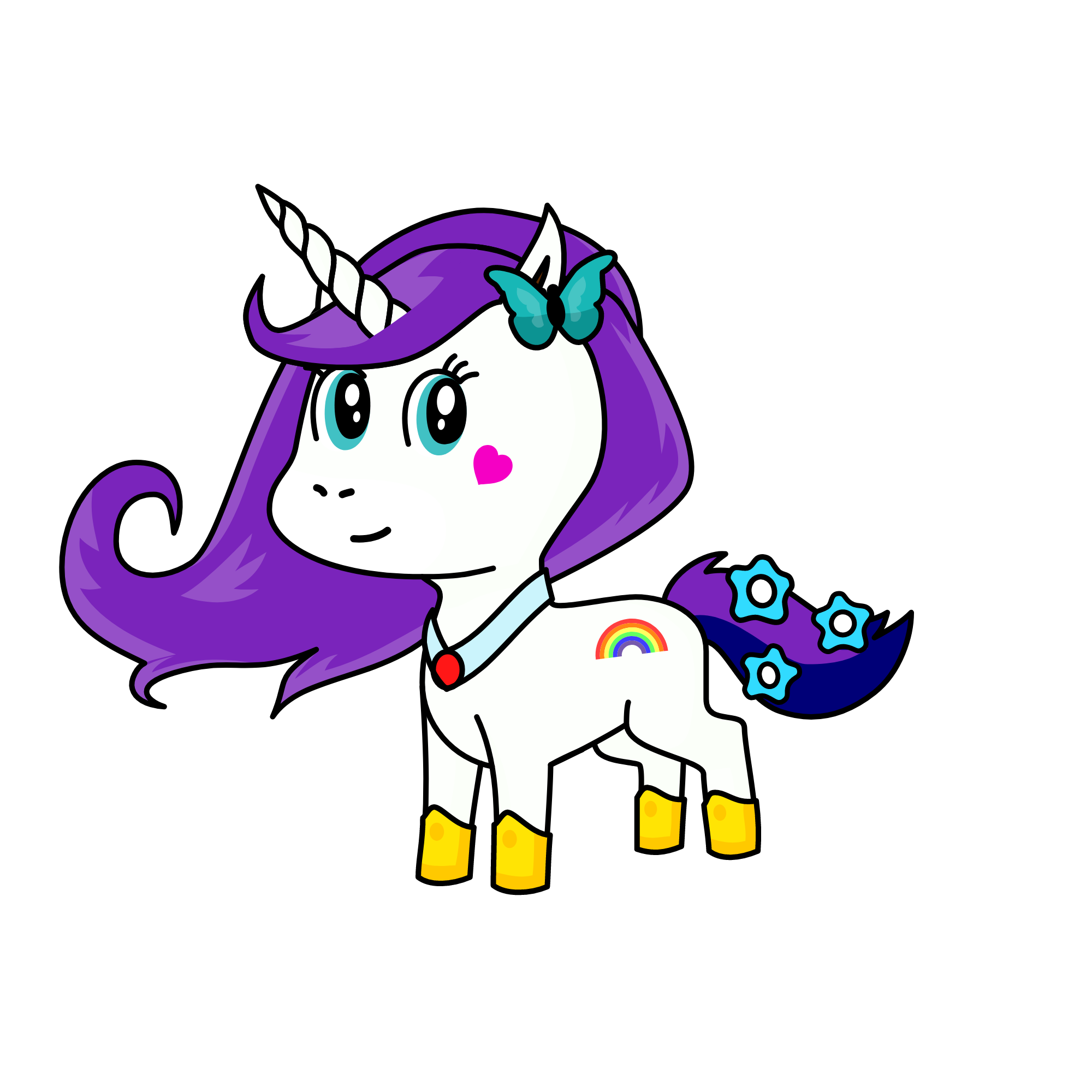 Rarity- MLP Skystar Vers., the unicorn