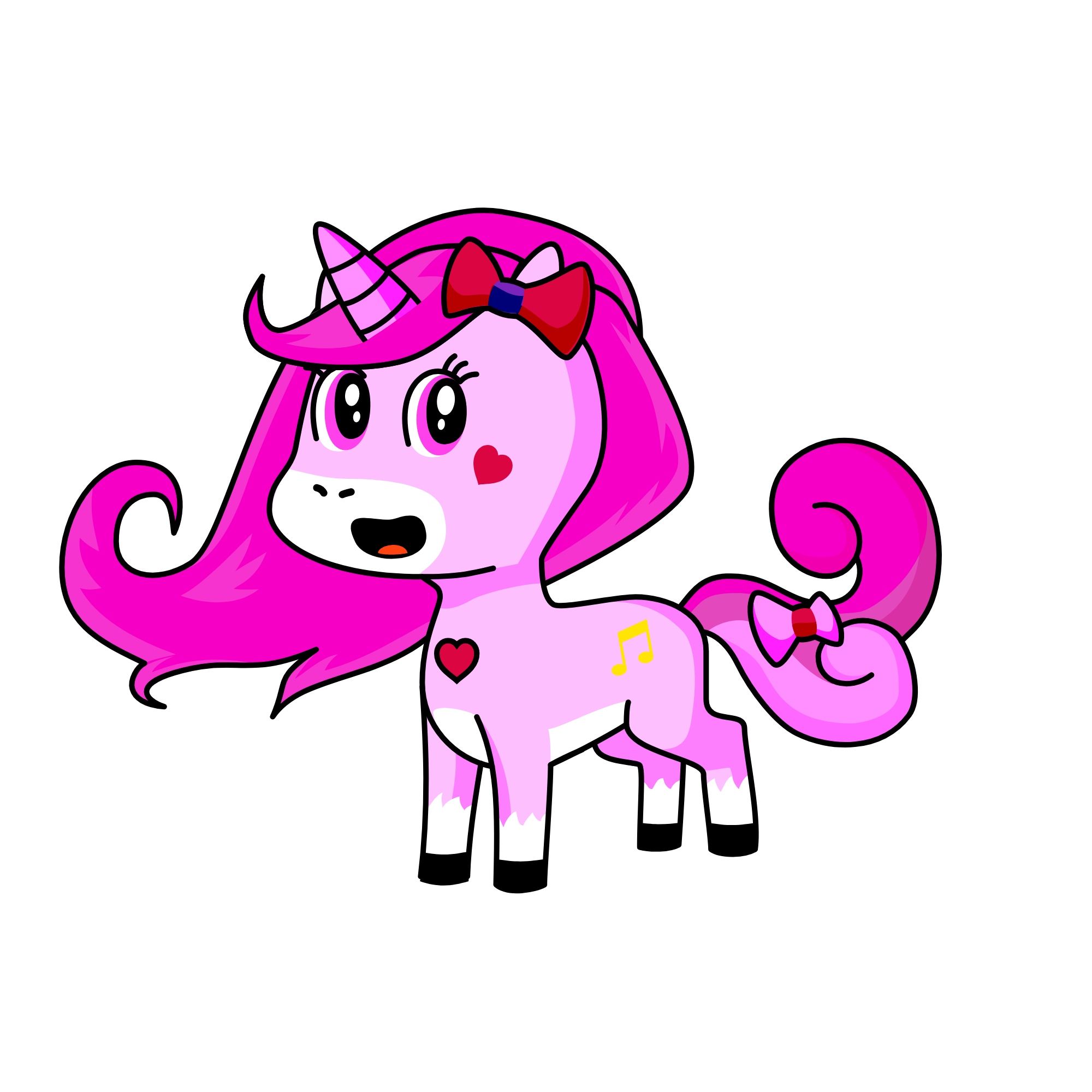 Pinkamena "Pinkie" Pie, the unicorn