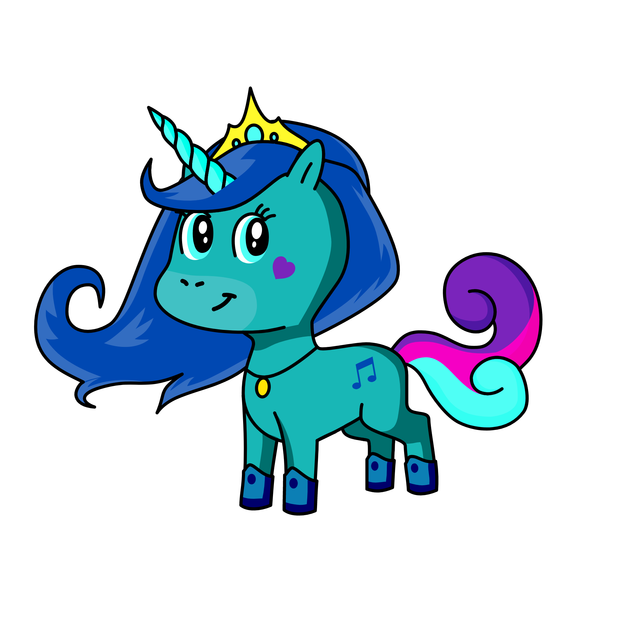 uni, the unicorn