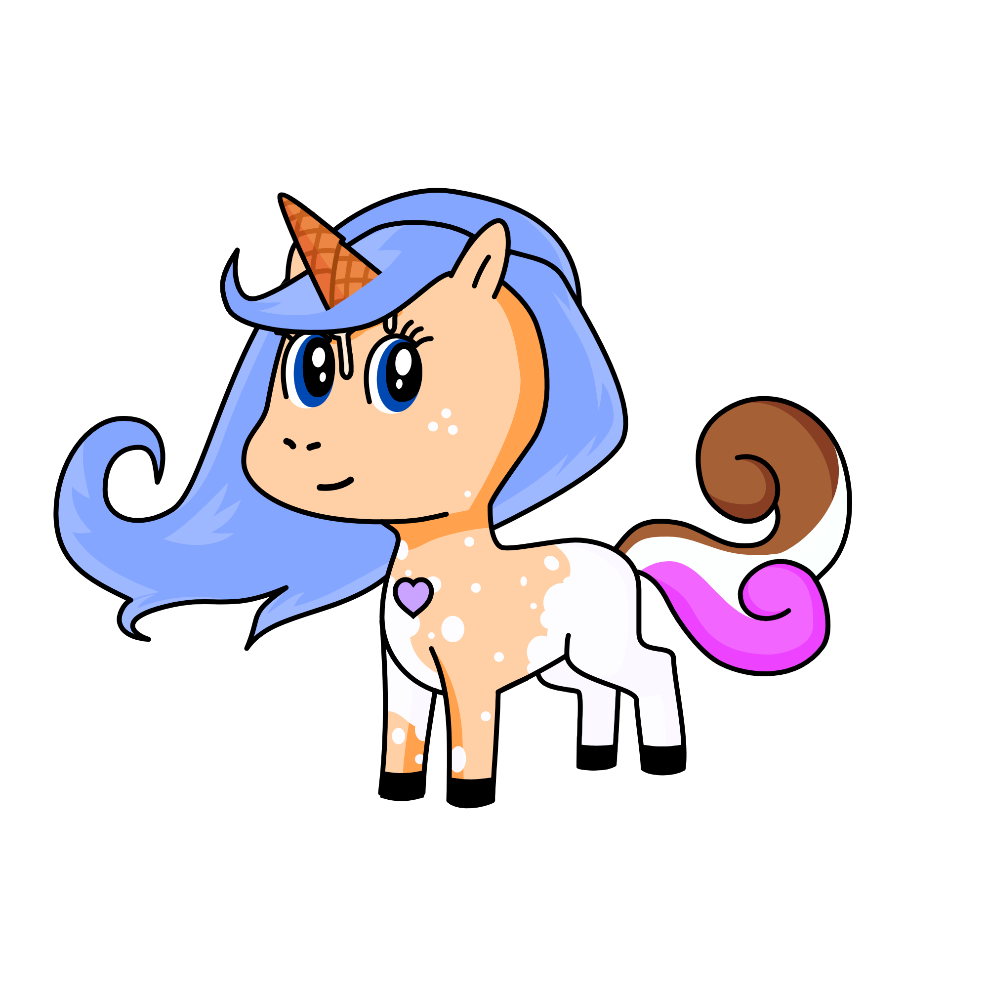 ice cream, the unicorn