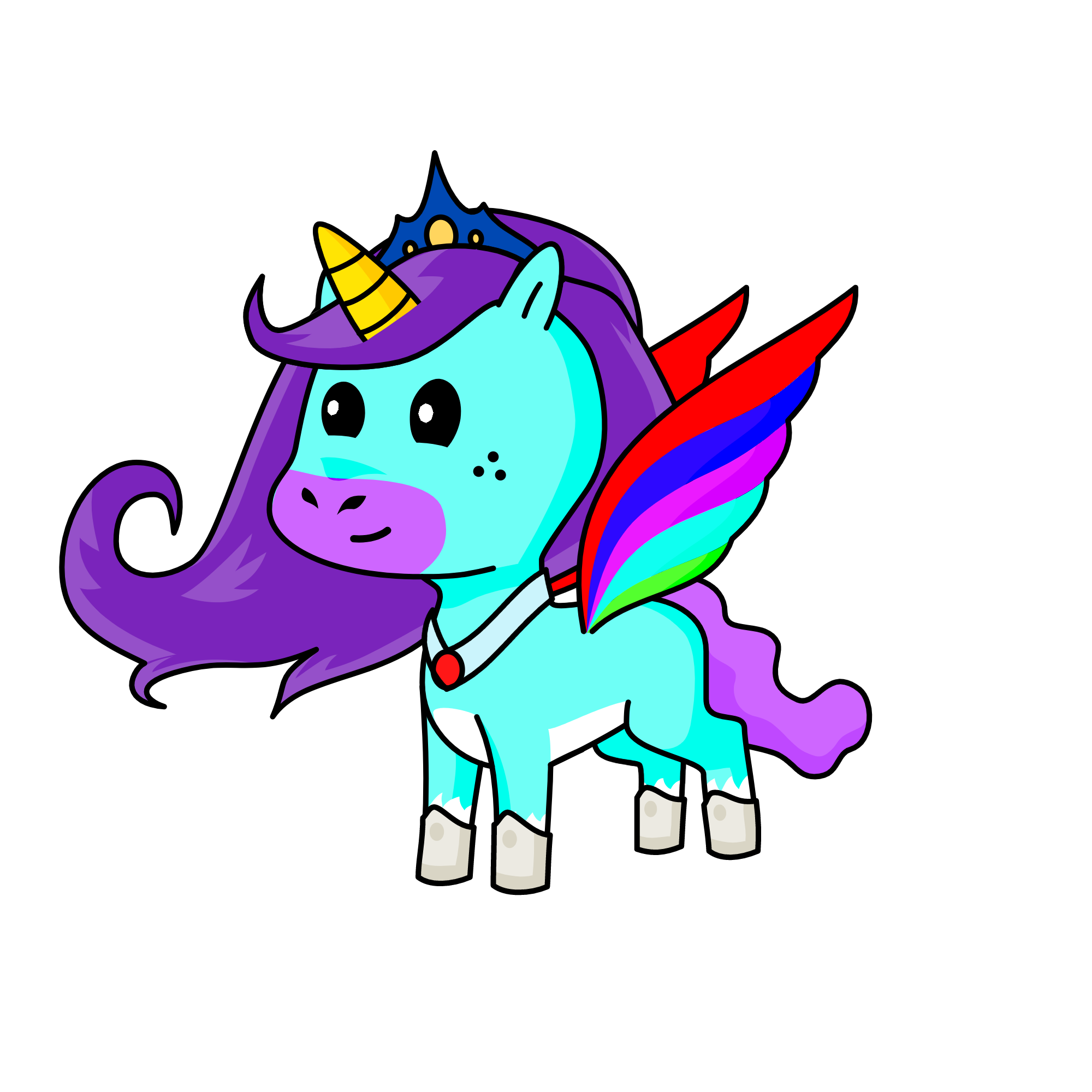 Princes Cash, the unicorn