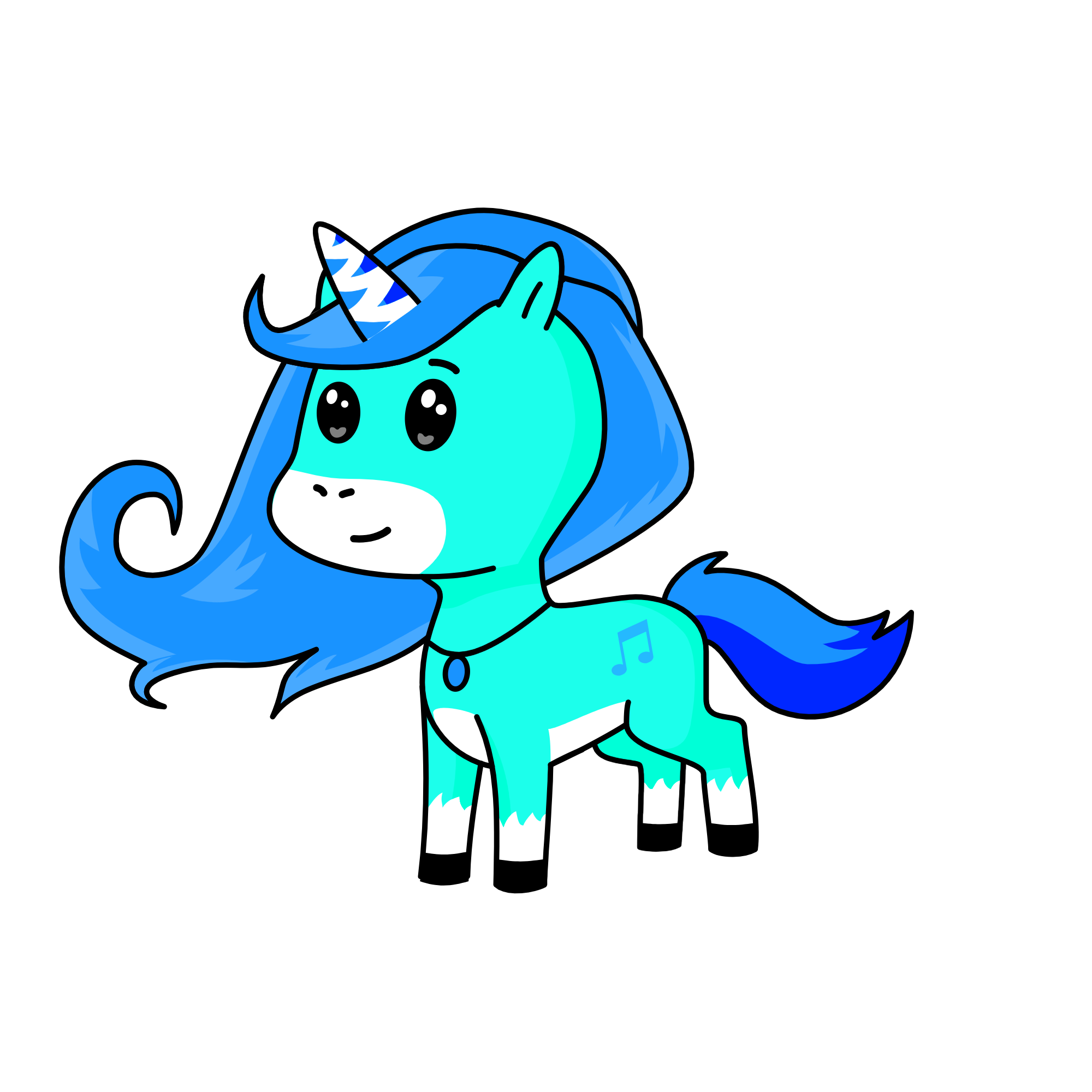 Emily, the unicorn