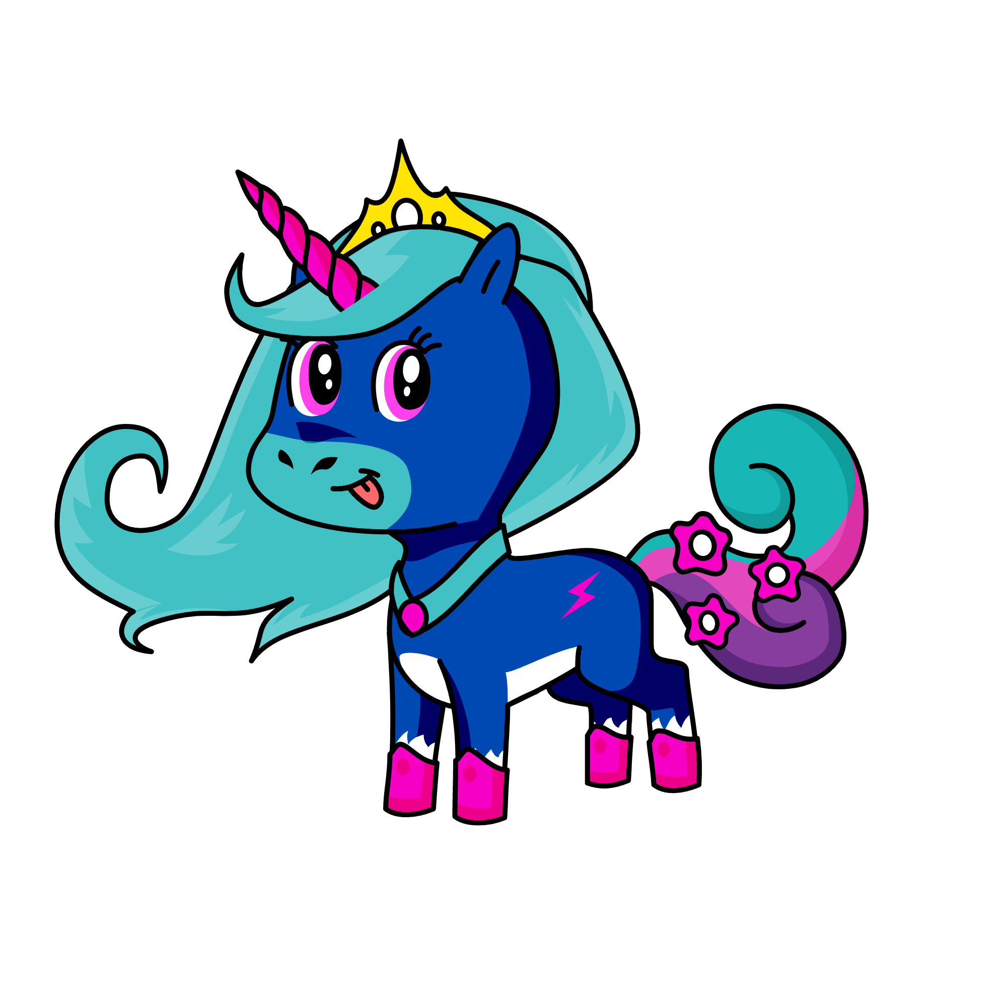woolfy, the unicorn