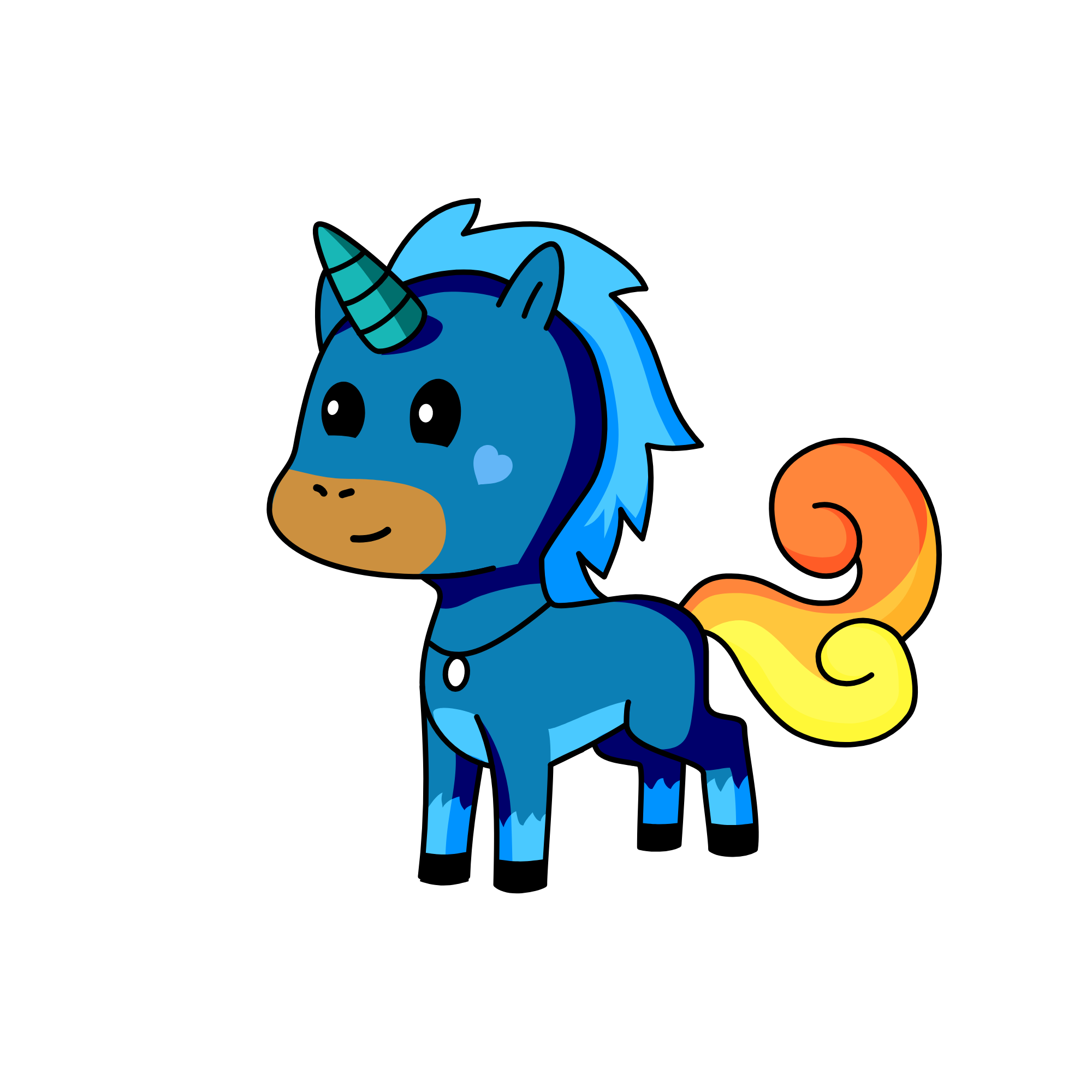 sky, the unicorn