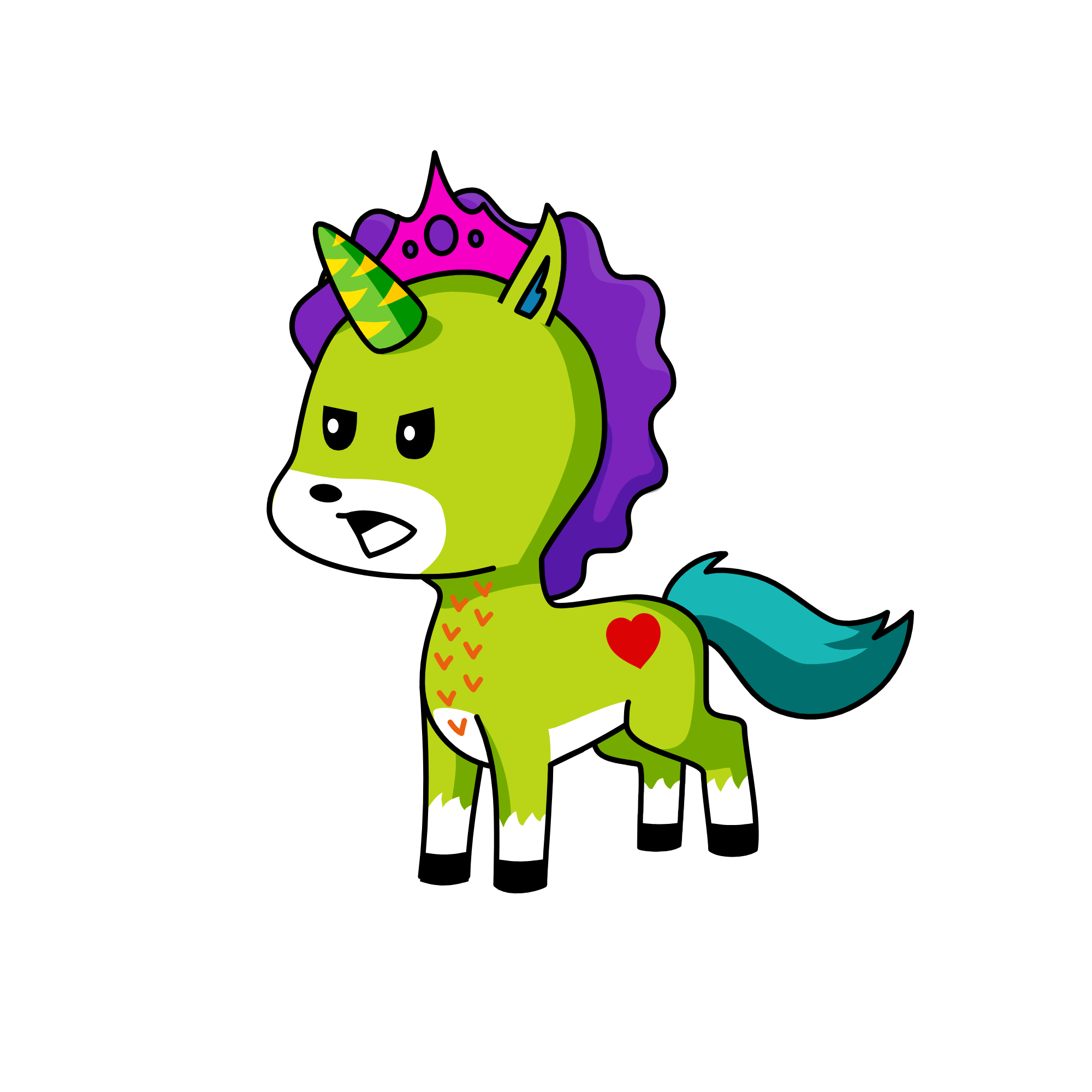 vhfhydt fyny, the unicorn
