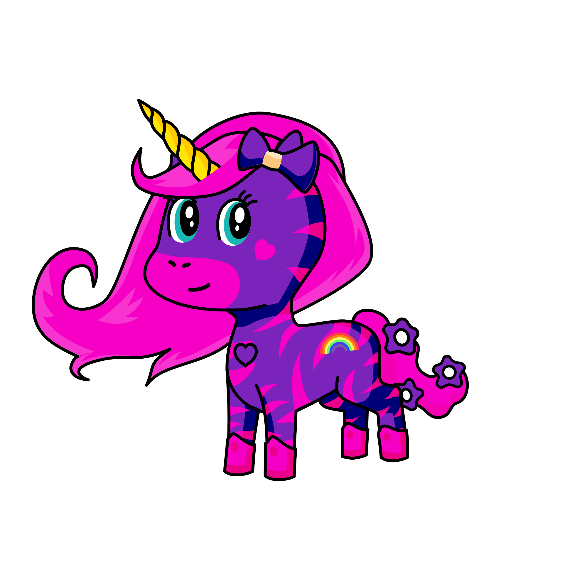 Ms.strippie, the unicorn