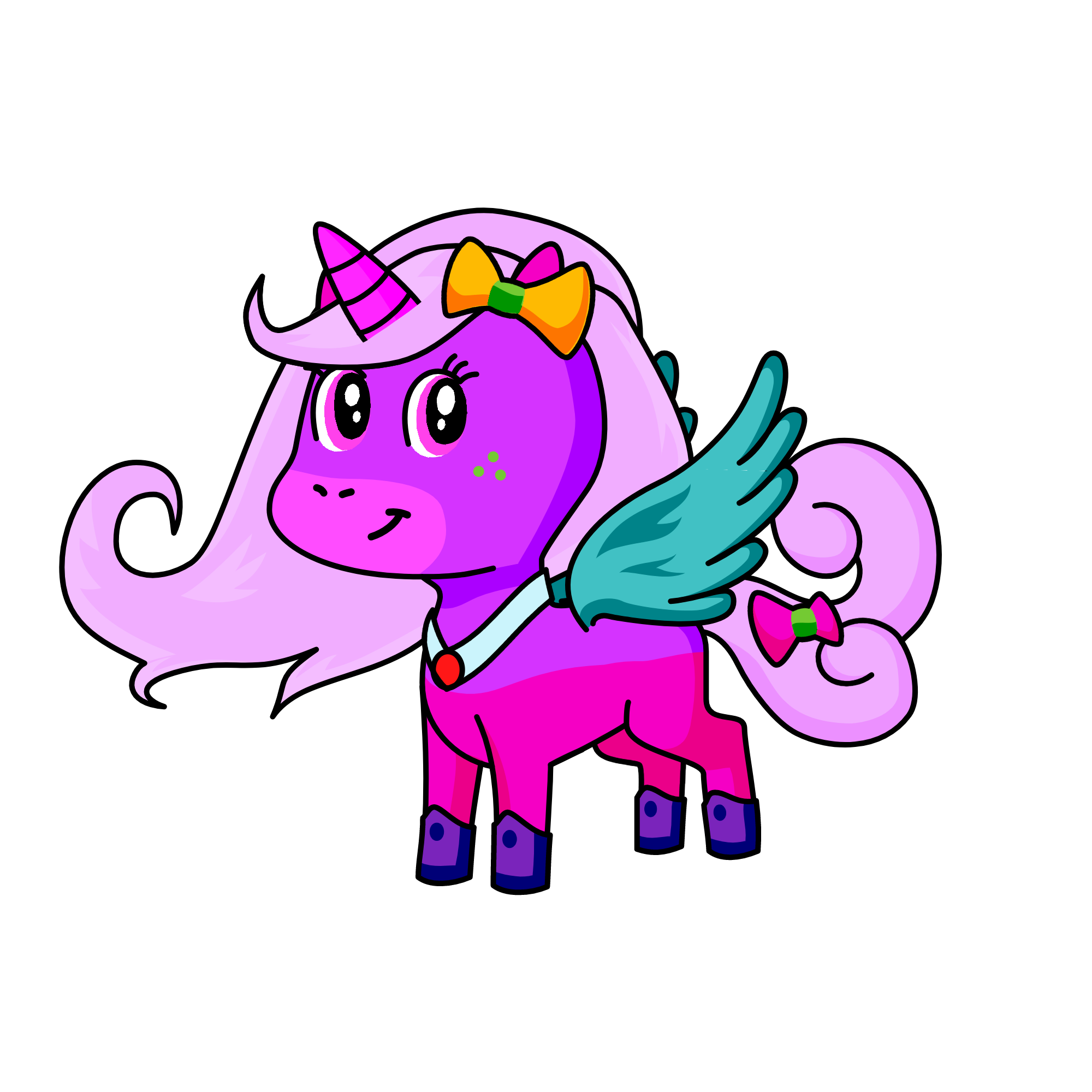 Random Pony, the unicorn