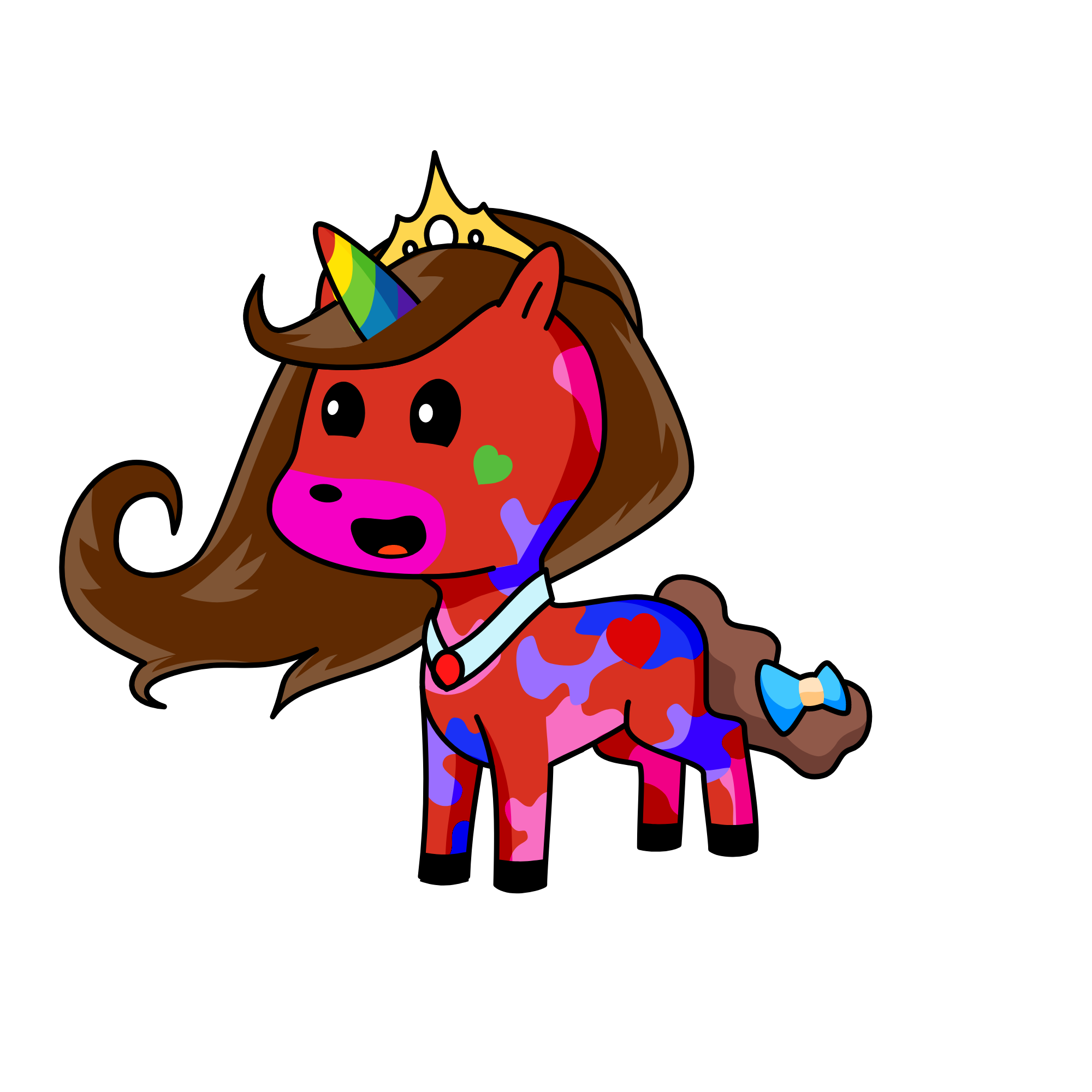 glitter, the unicorn