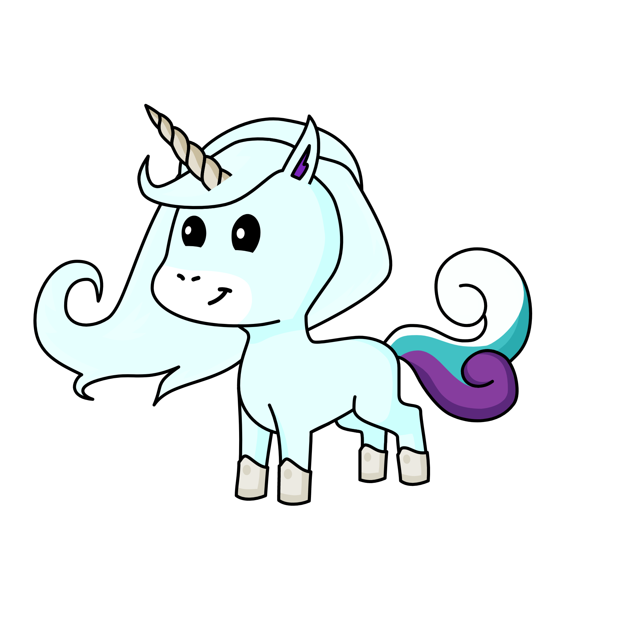 mounty lion, the unicorn