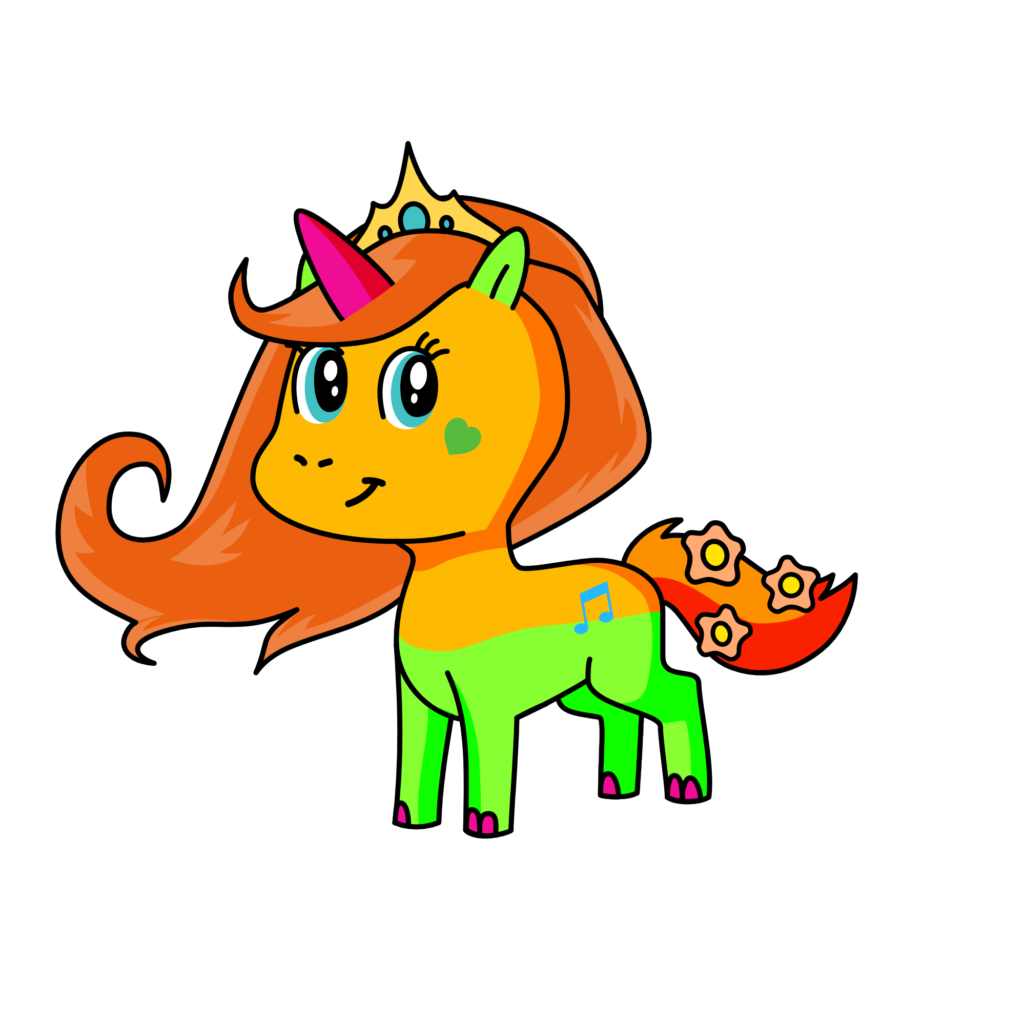 Lillian, the unicorn