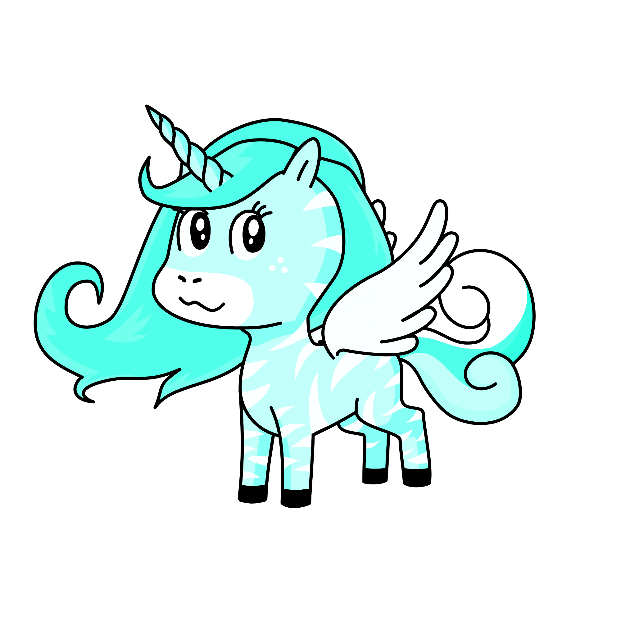 Windy, the unicorn