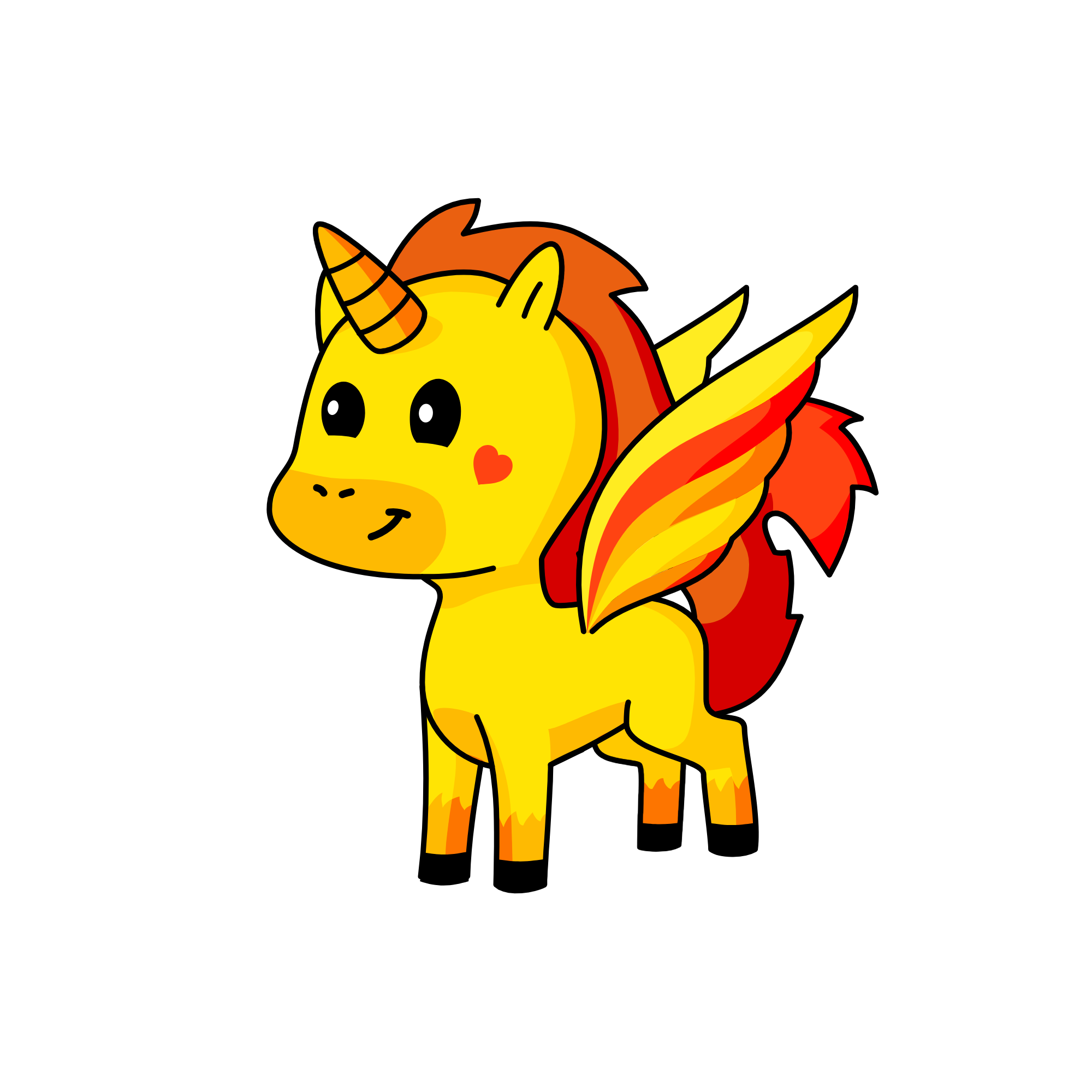 Sunny, the unicorn