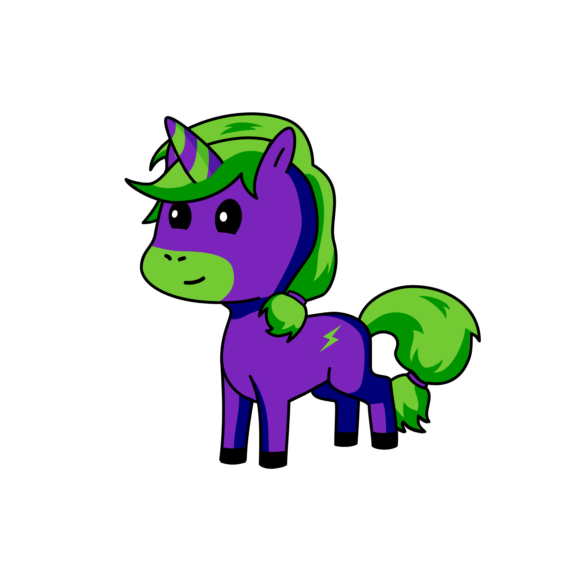 Mally, the unicorn