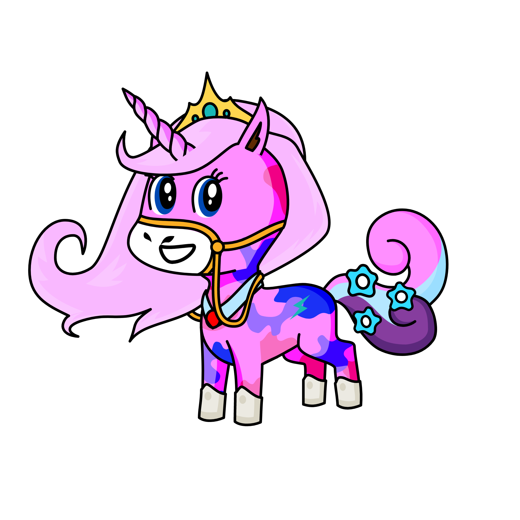 Princess Platinum, the unicorn