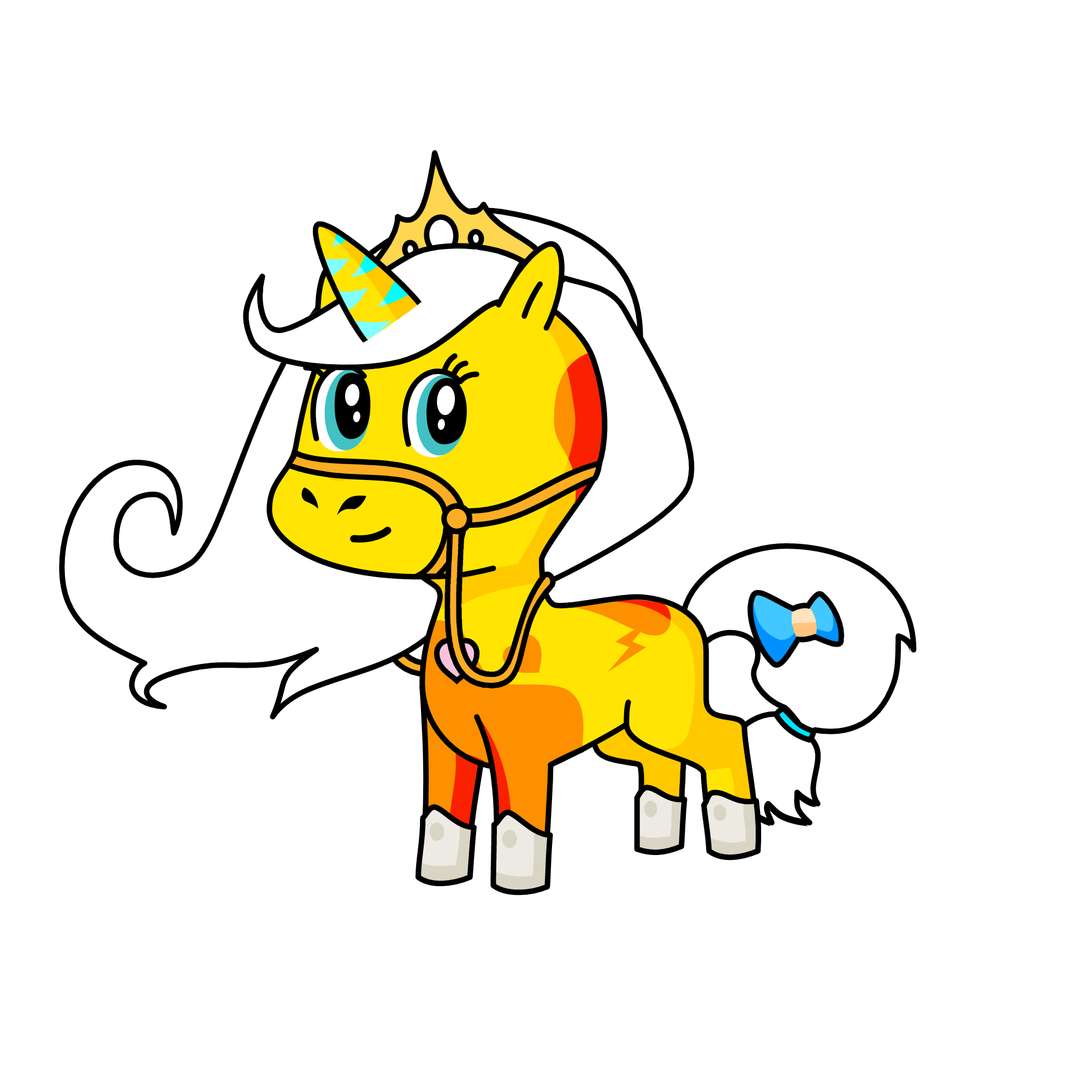 Tuti, the unicorn