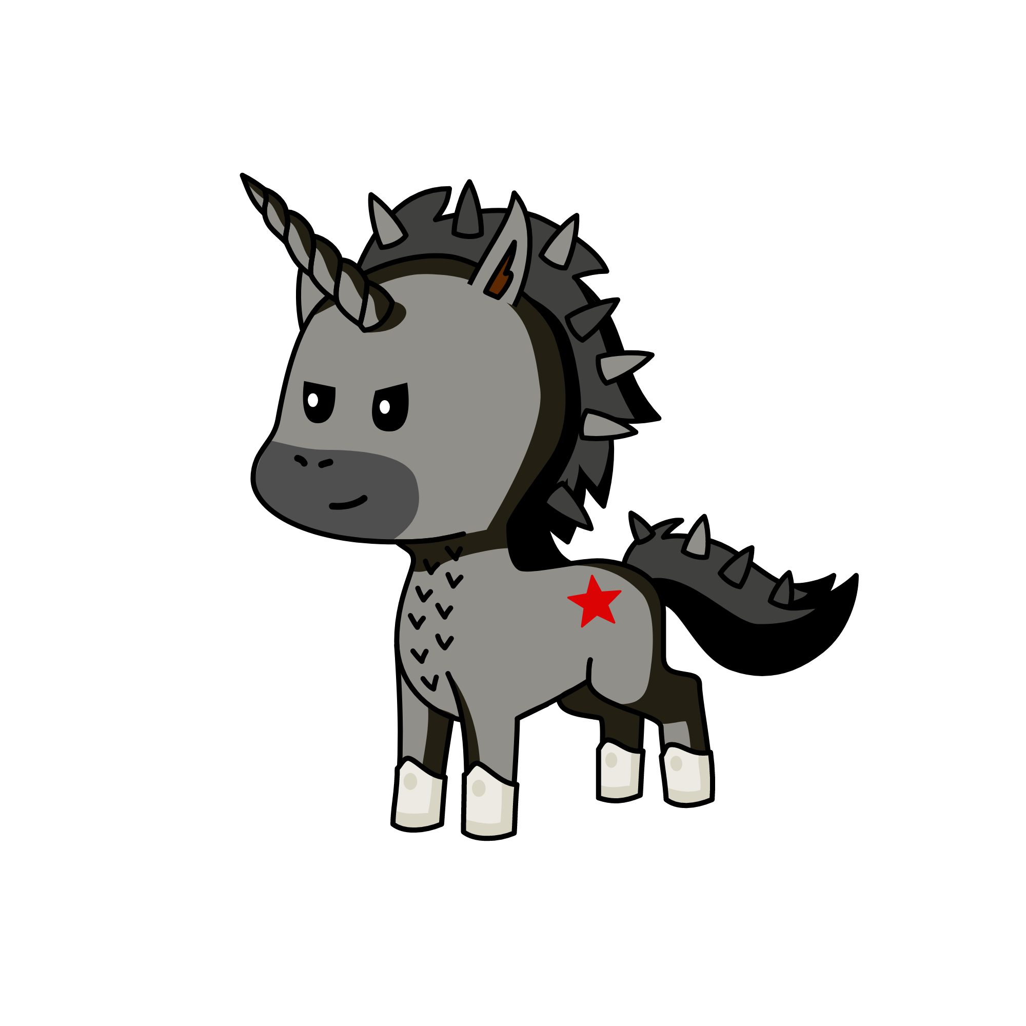 King Sombra- Non- evil vers, the unicorn