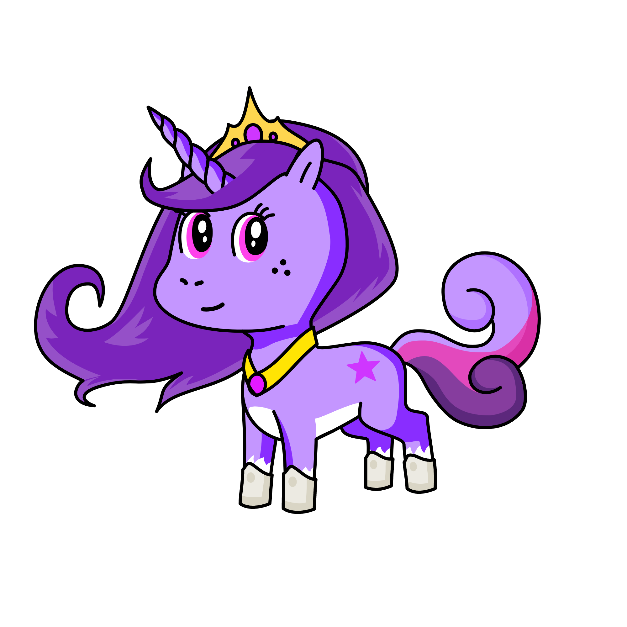 Twilight Sparkle, the unicorn