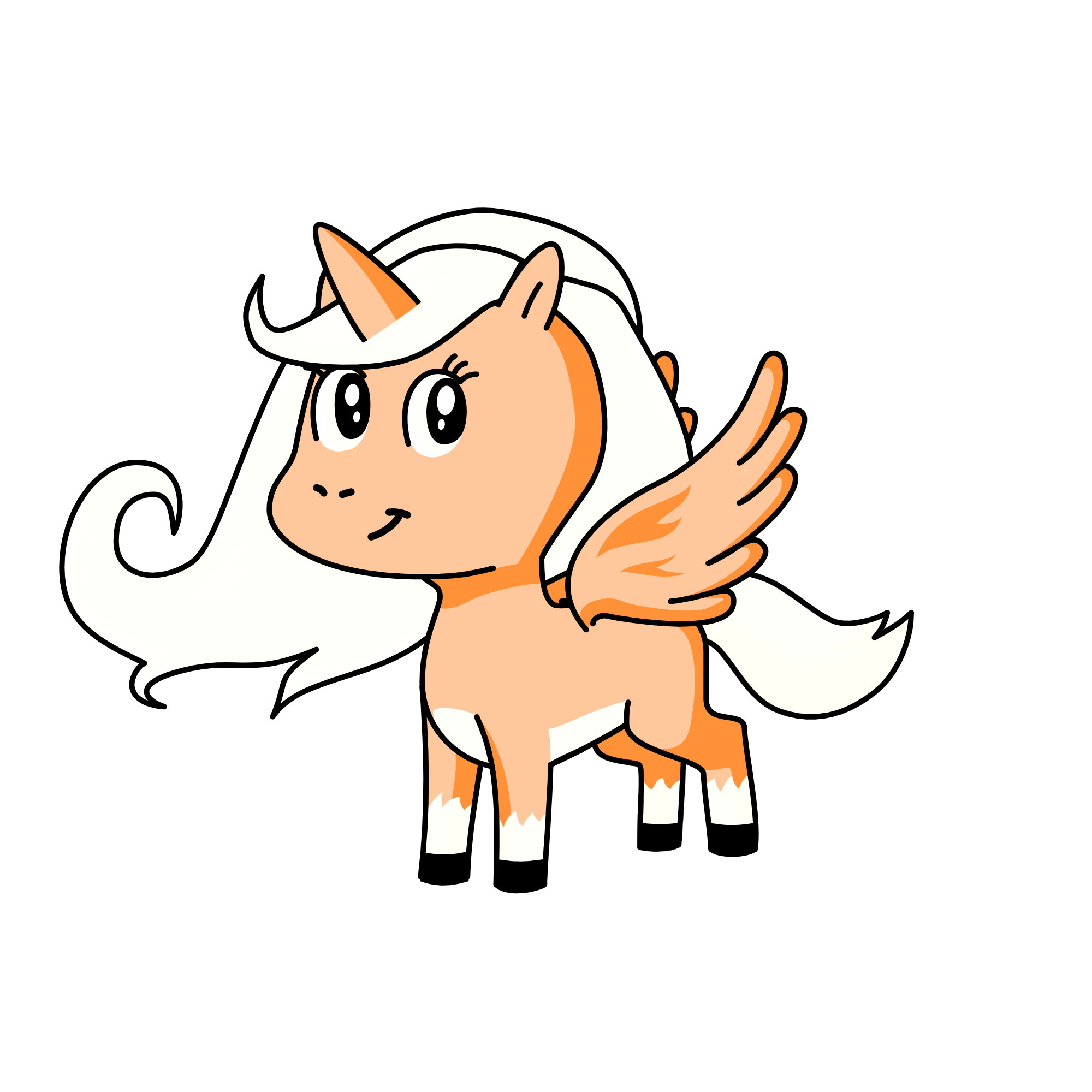 pie, the unicorn