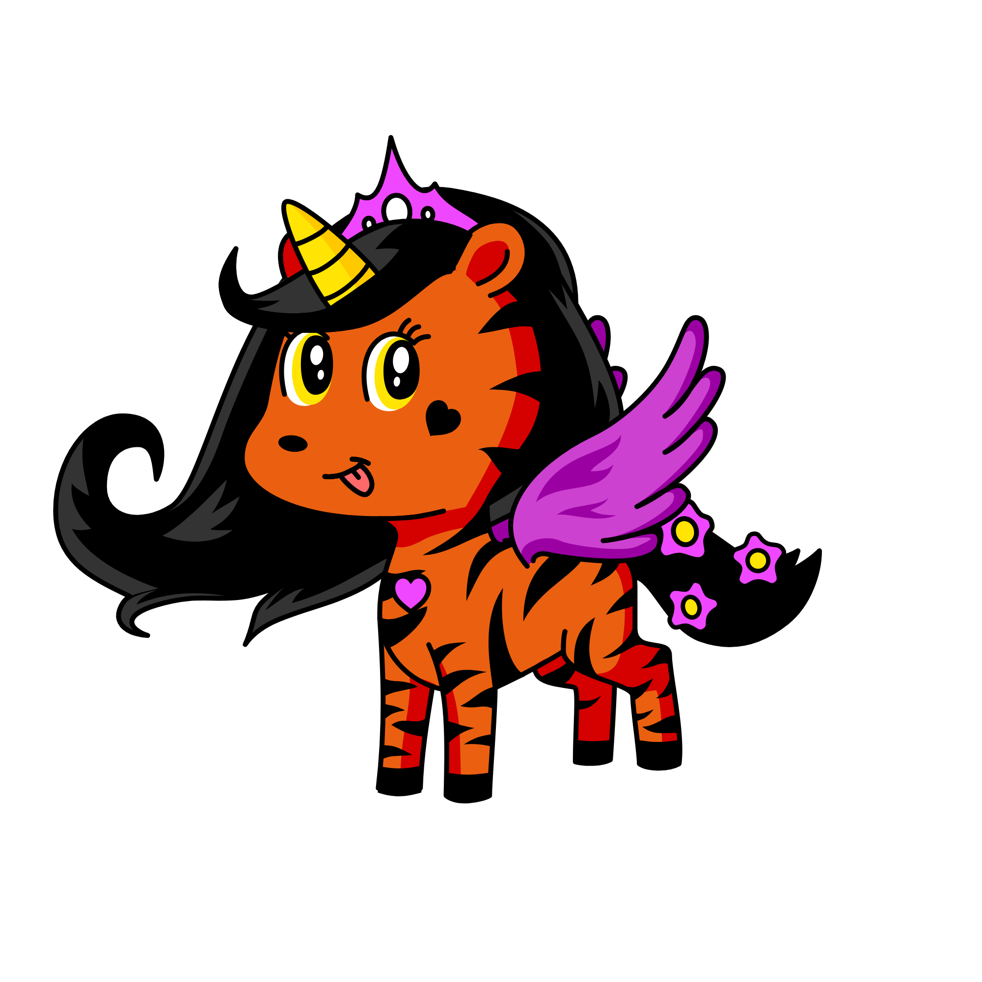 queen katty, the unicorn
