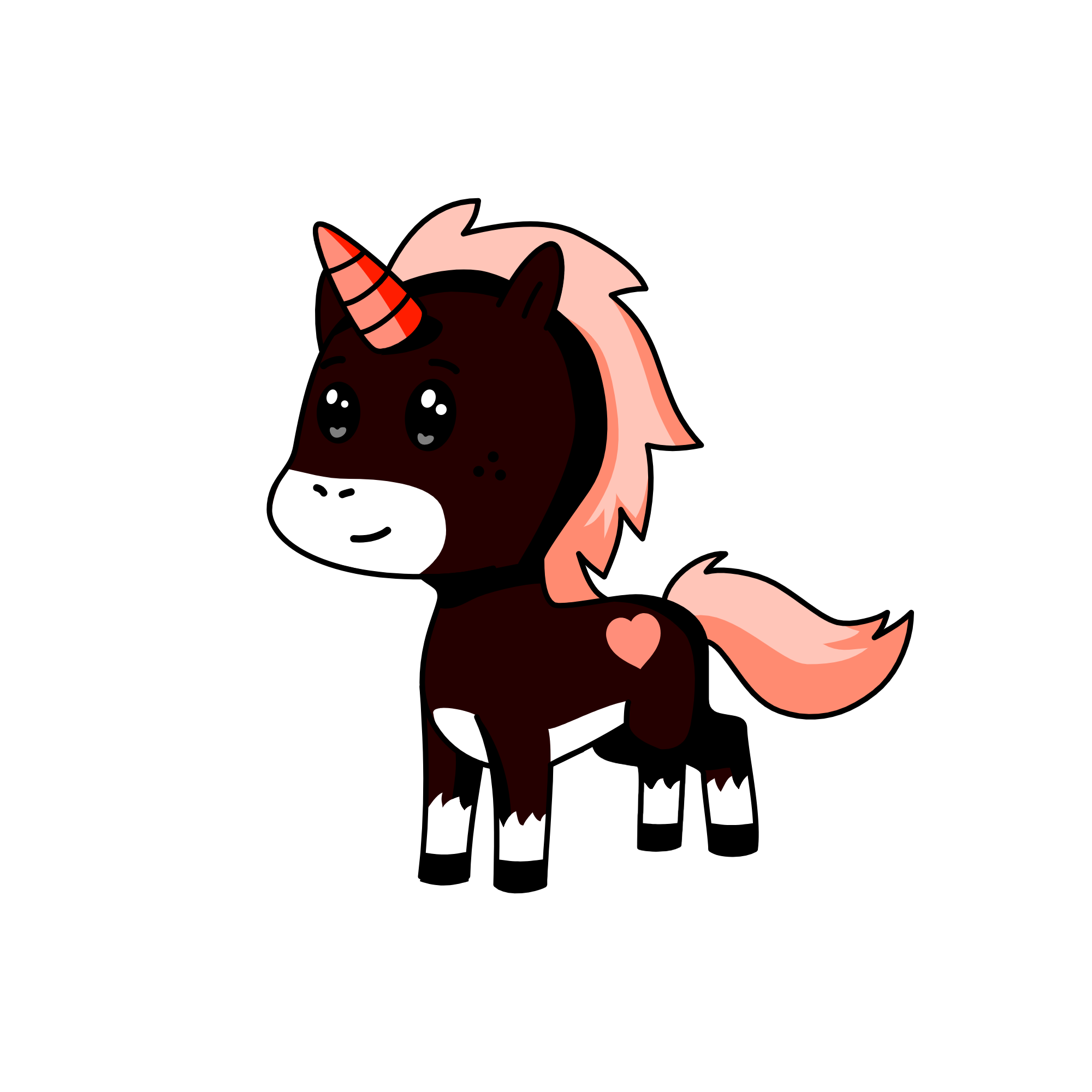 blackandpink, the unicorn