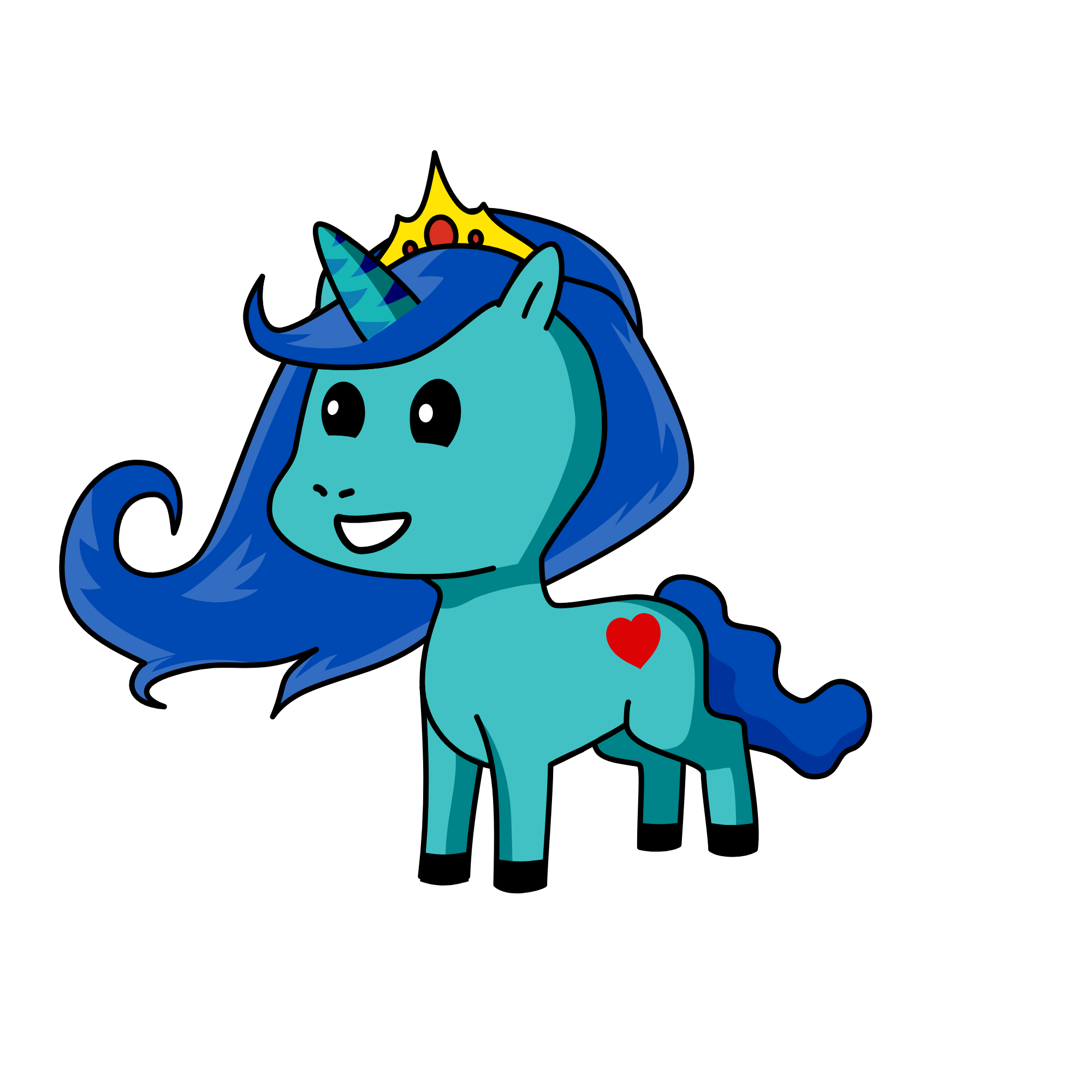 snow, the unicorn
