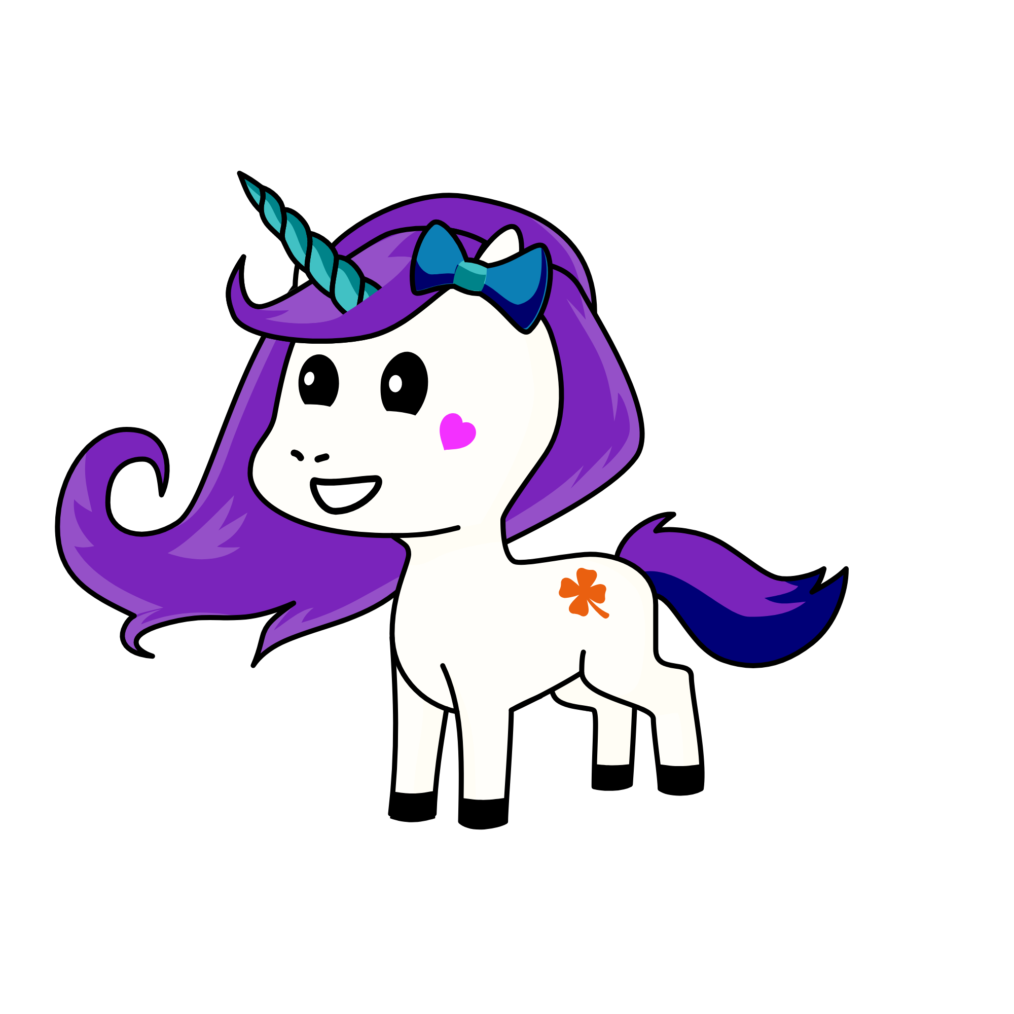 lucky, the unicorn