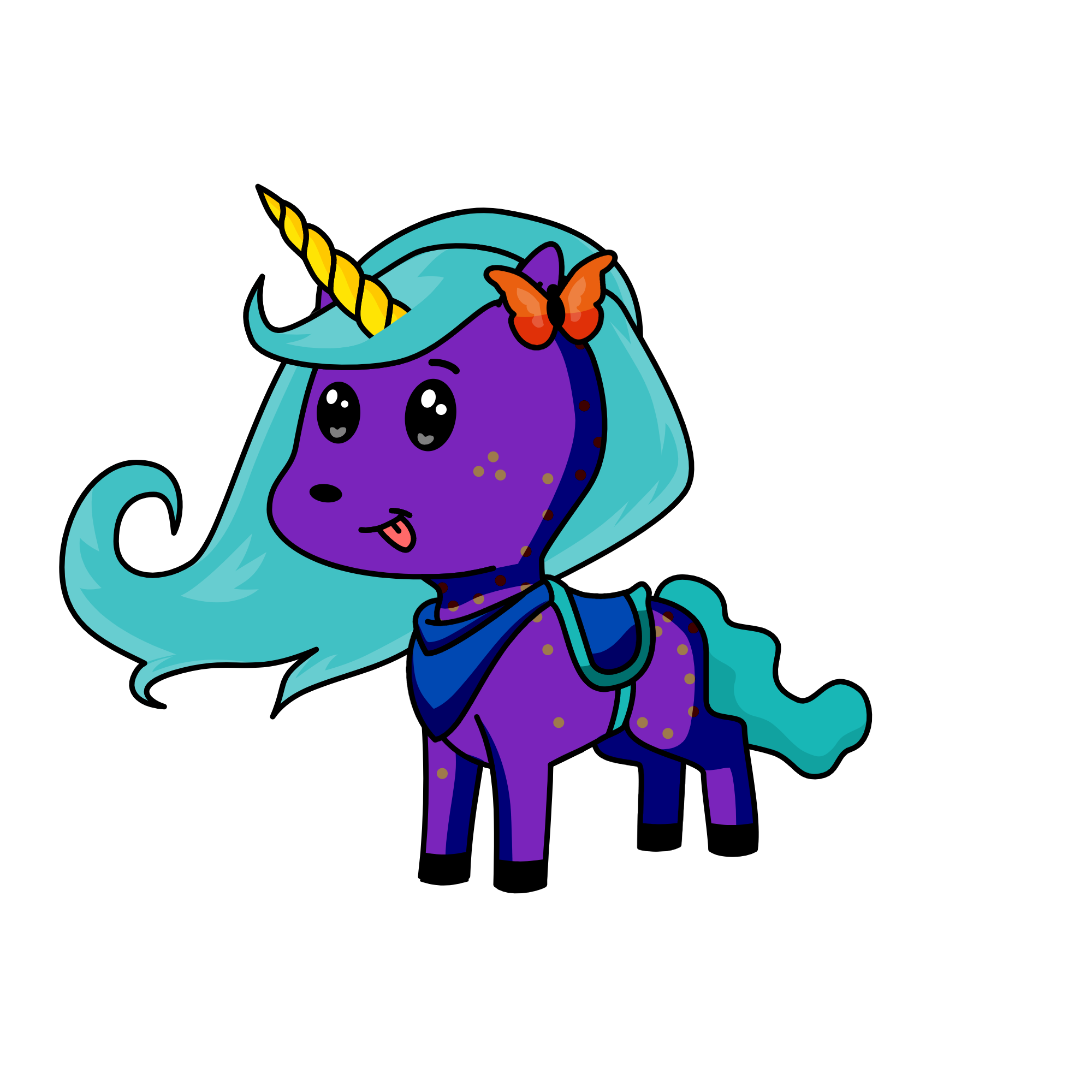 Snowflurrie, the unicorn