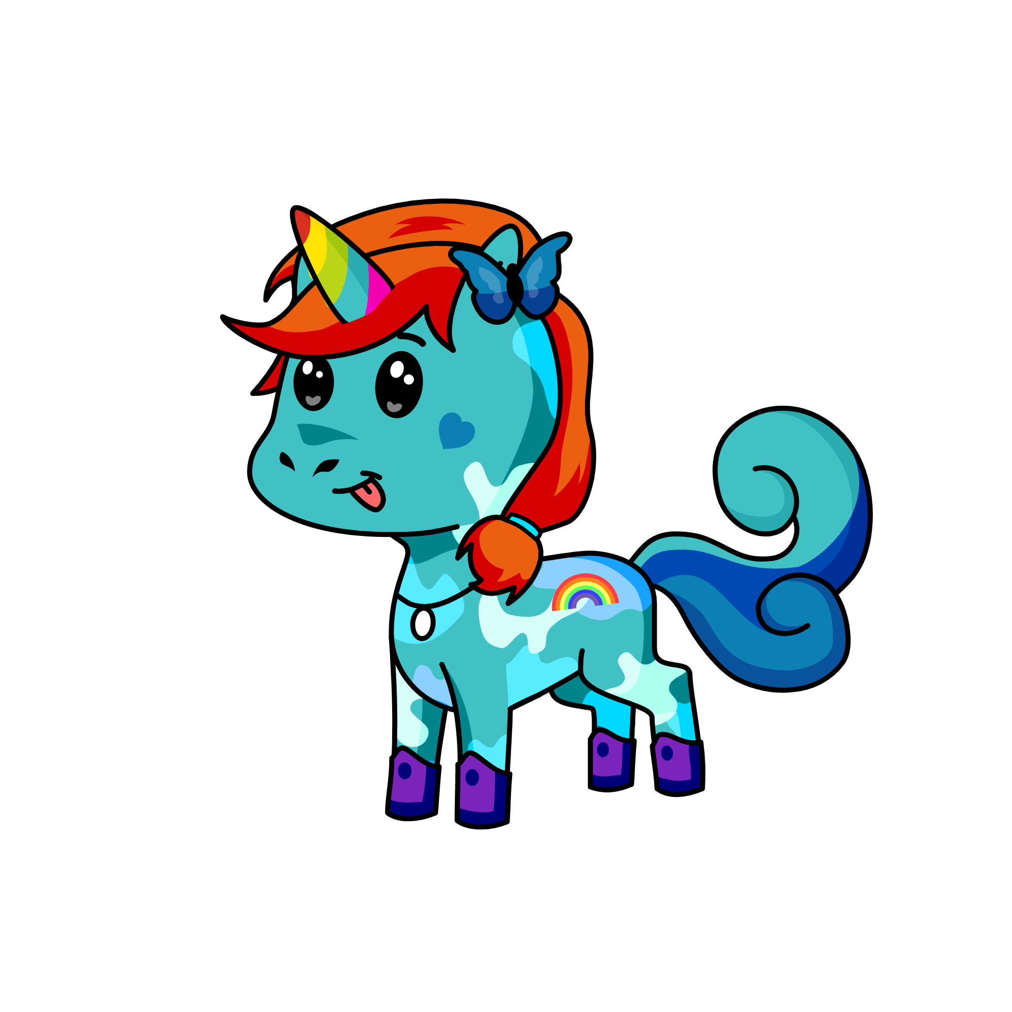 cutelove, the unicorn