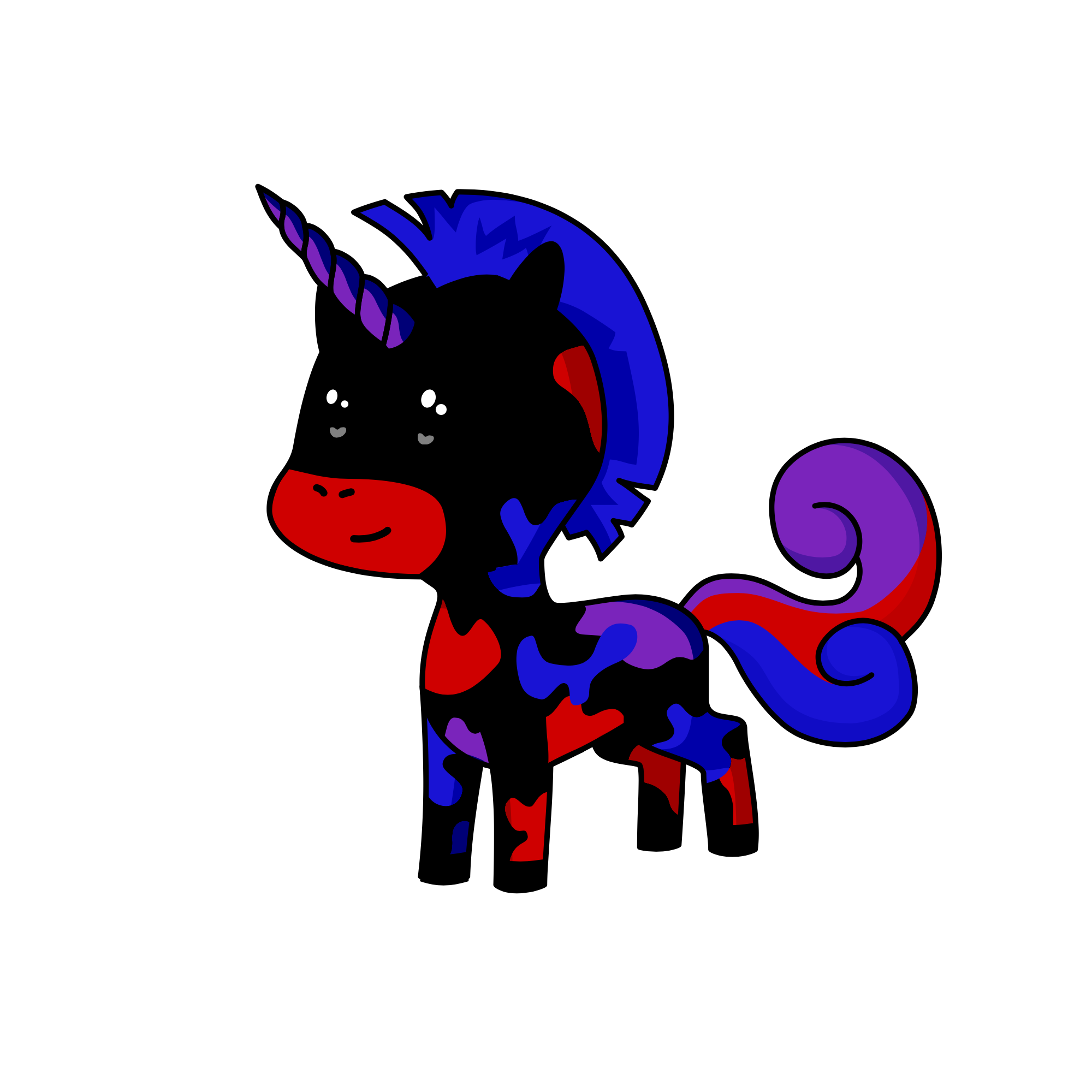 Galaxy, the unicorn